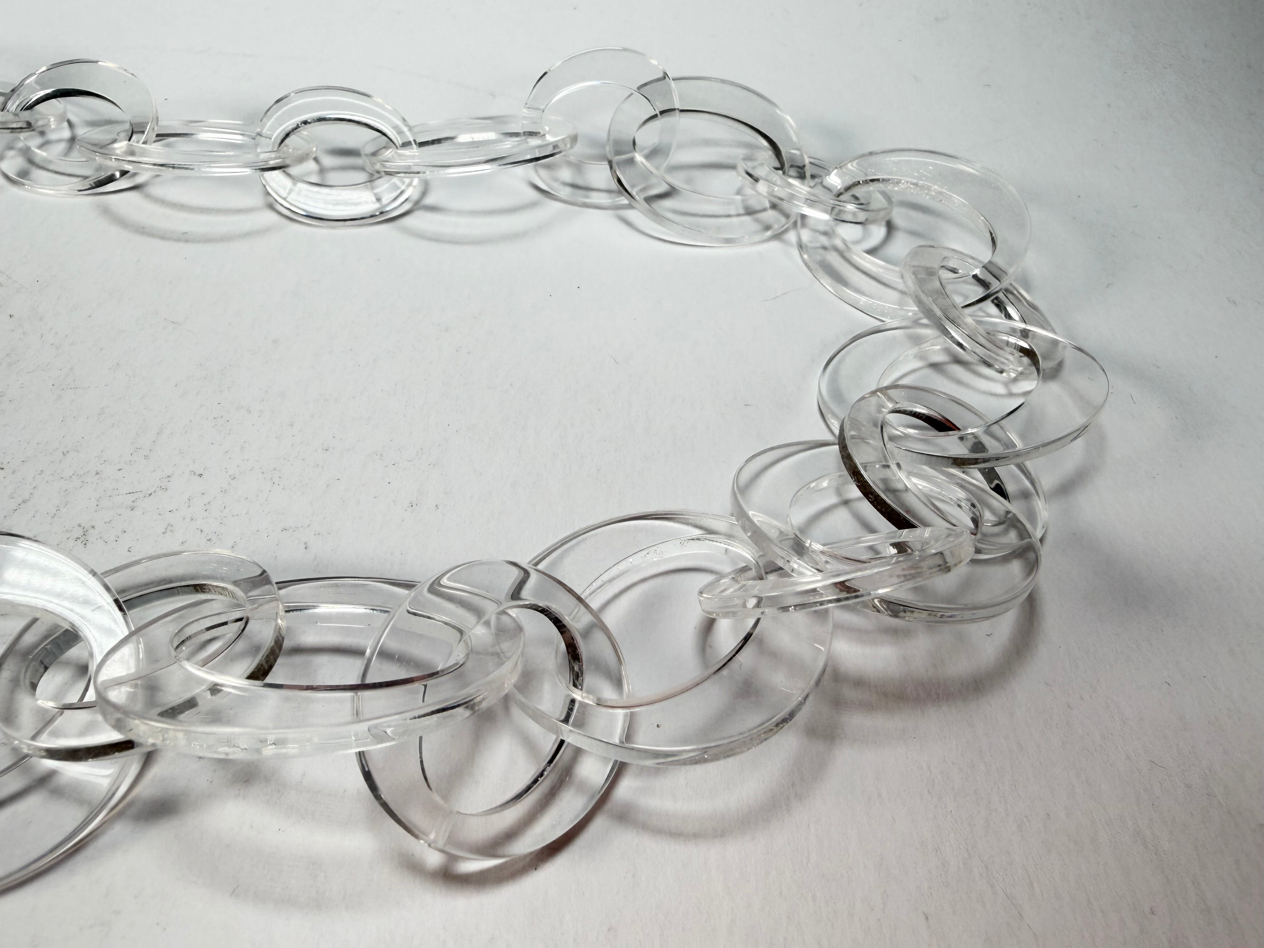 Marion Godart - Linkz "Chaîne" Cristal Resin Necklace
