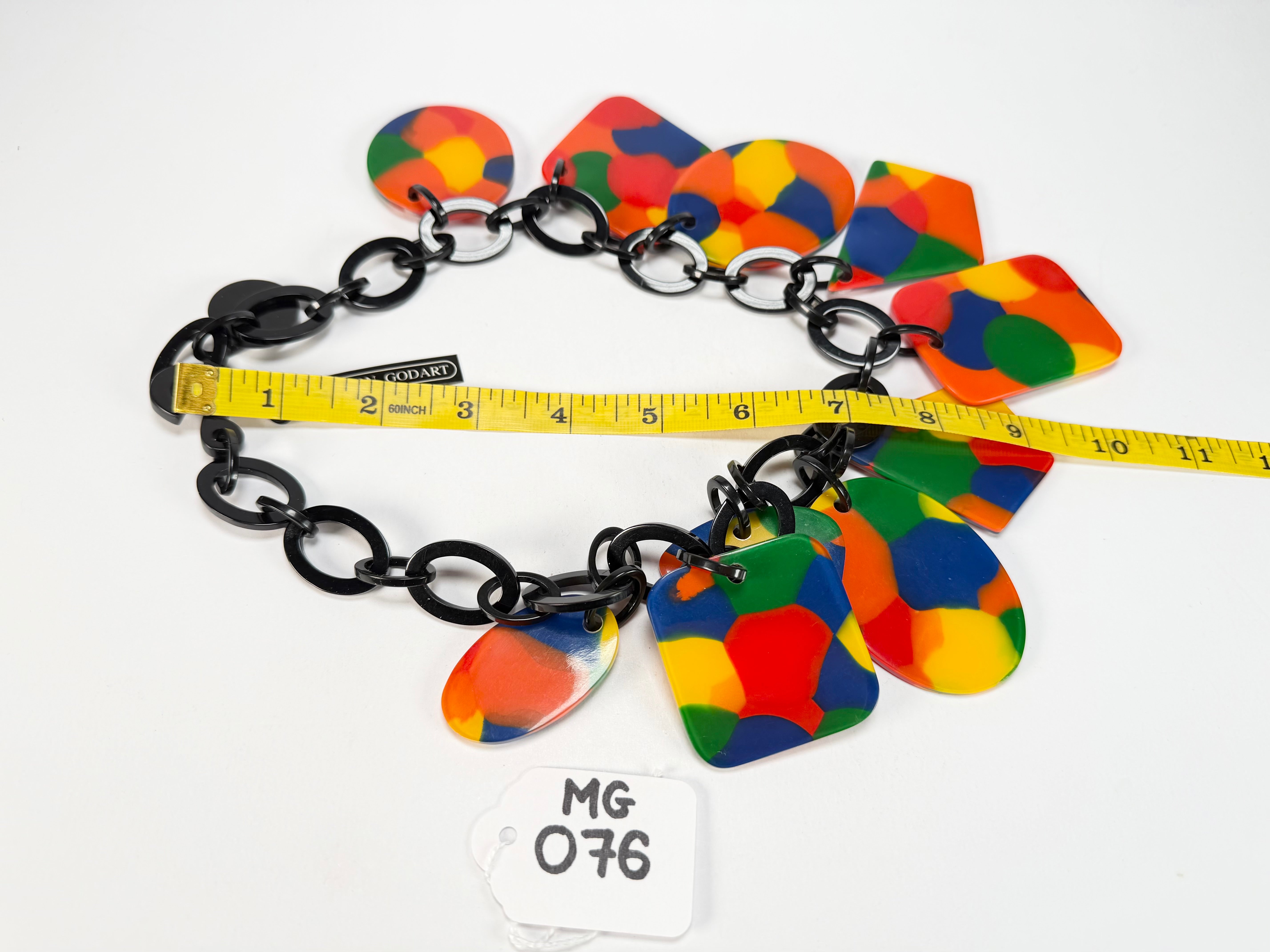 Marion Godart - Linkz "Spectre Lumineux" Colourful Pieces Resin Necklace