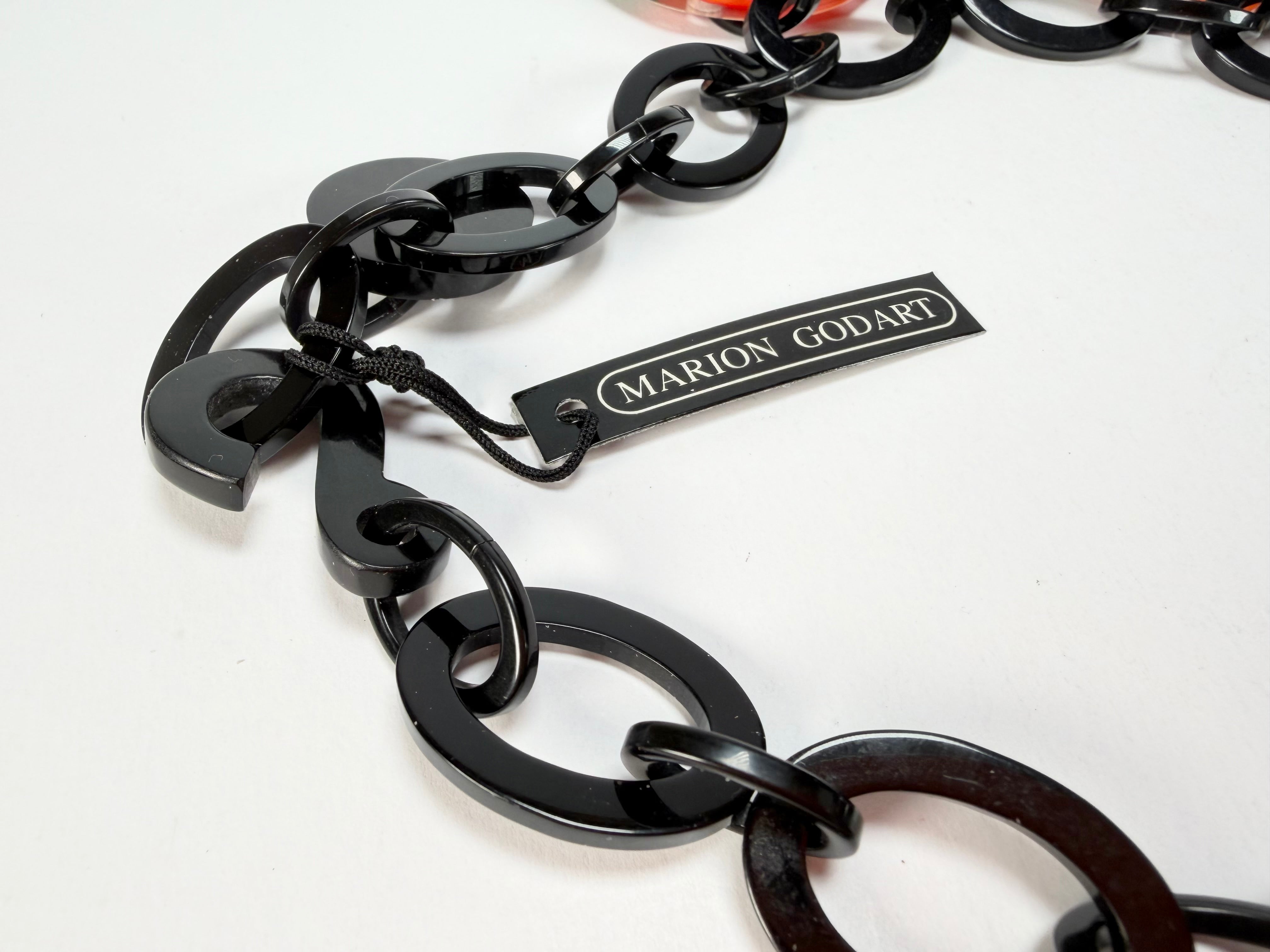 Marion Godart - Linkz "Spectre Lumineux" Colourful Pieces Resin Necklace