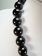 Marion Godart - Monochrome "Lumière Contre Ténèbres" Large Pendant Resin Necklace