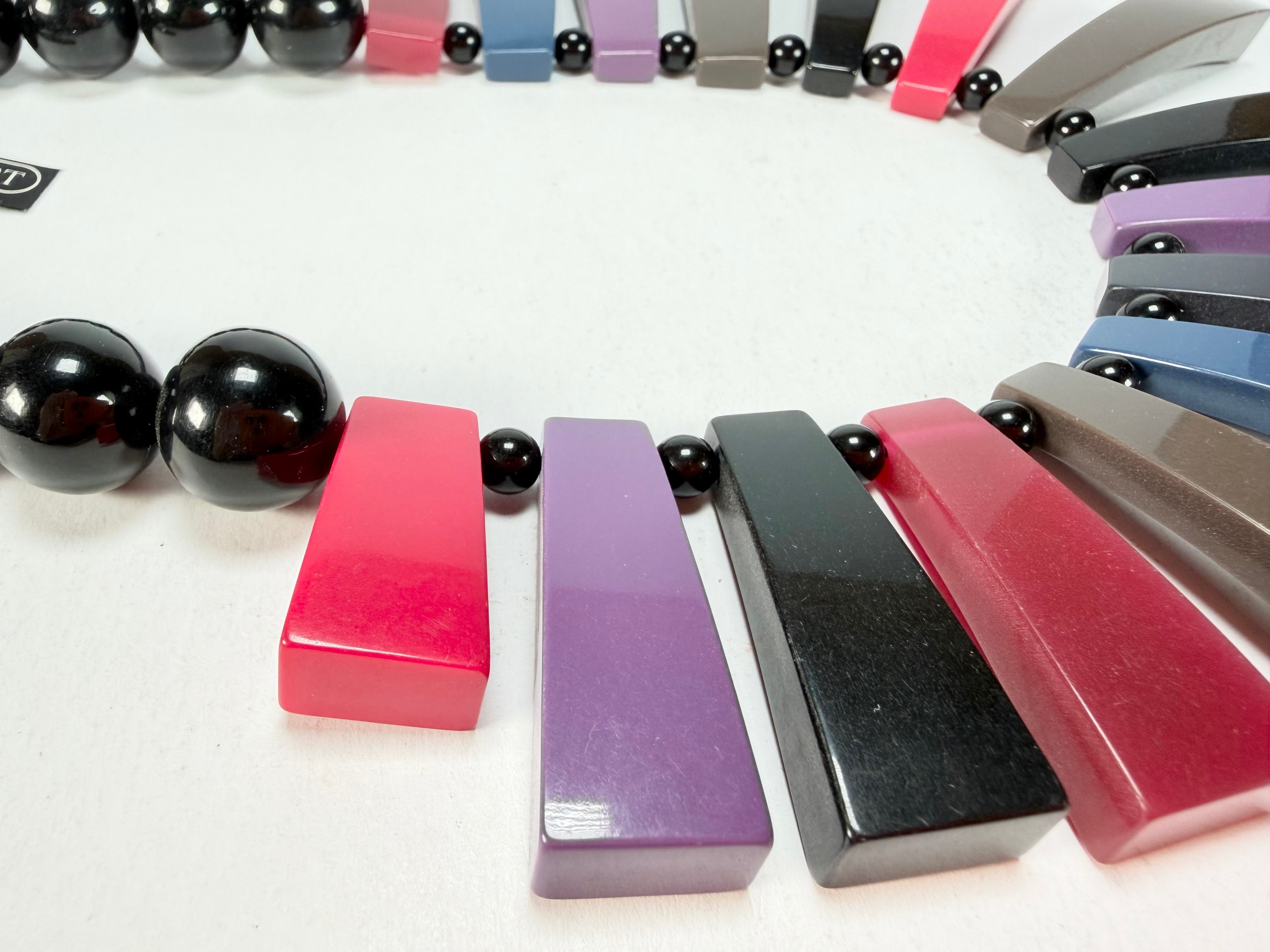Marion Godart - BSX "Souviens-toi De Moi" Multi-Colour Mix Resin Necklace