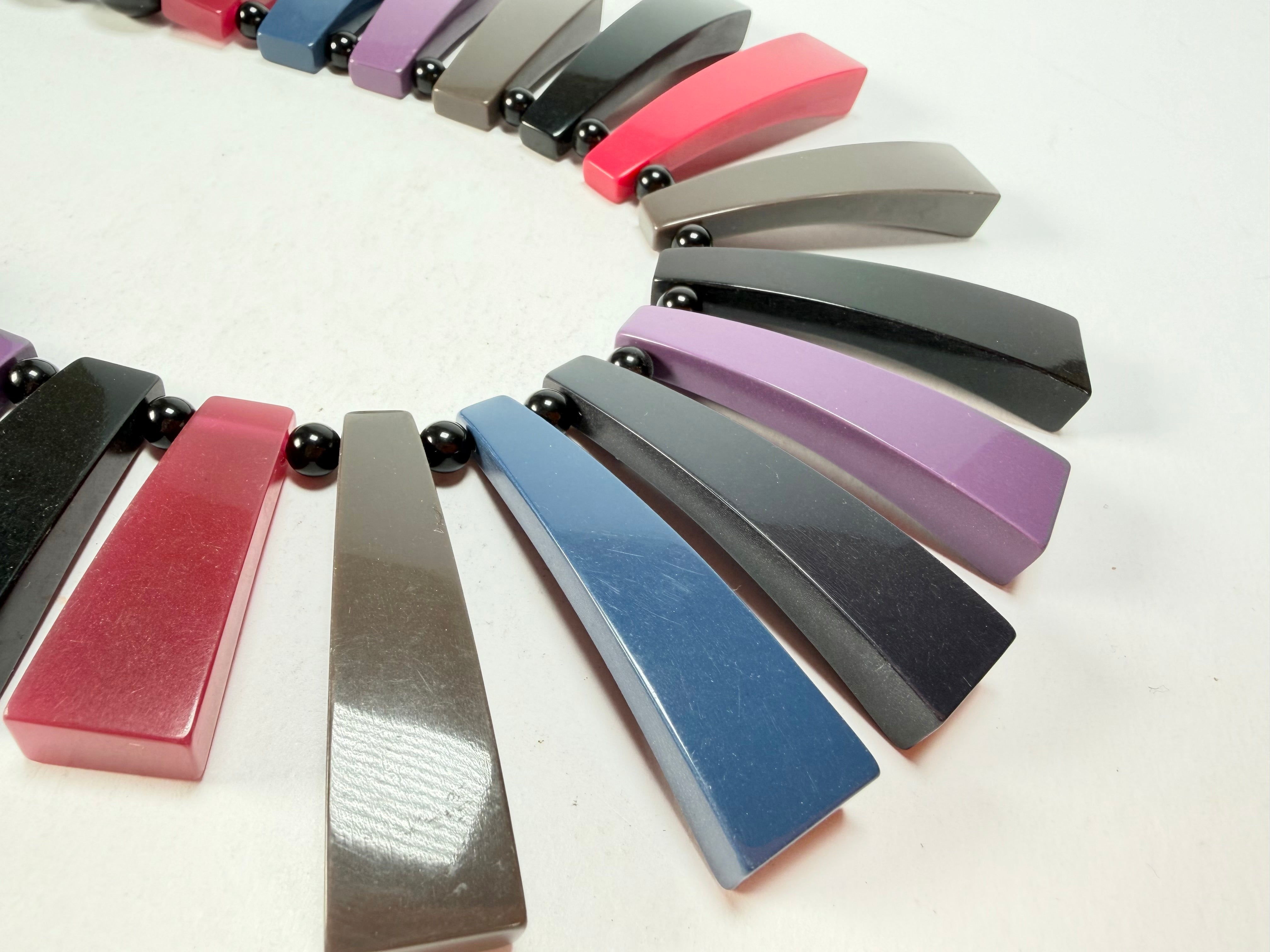 Marion Godart - BSX "Souviens-toi De Moi" Multi-Colour Mix Resin Necklace