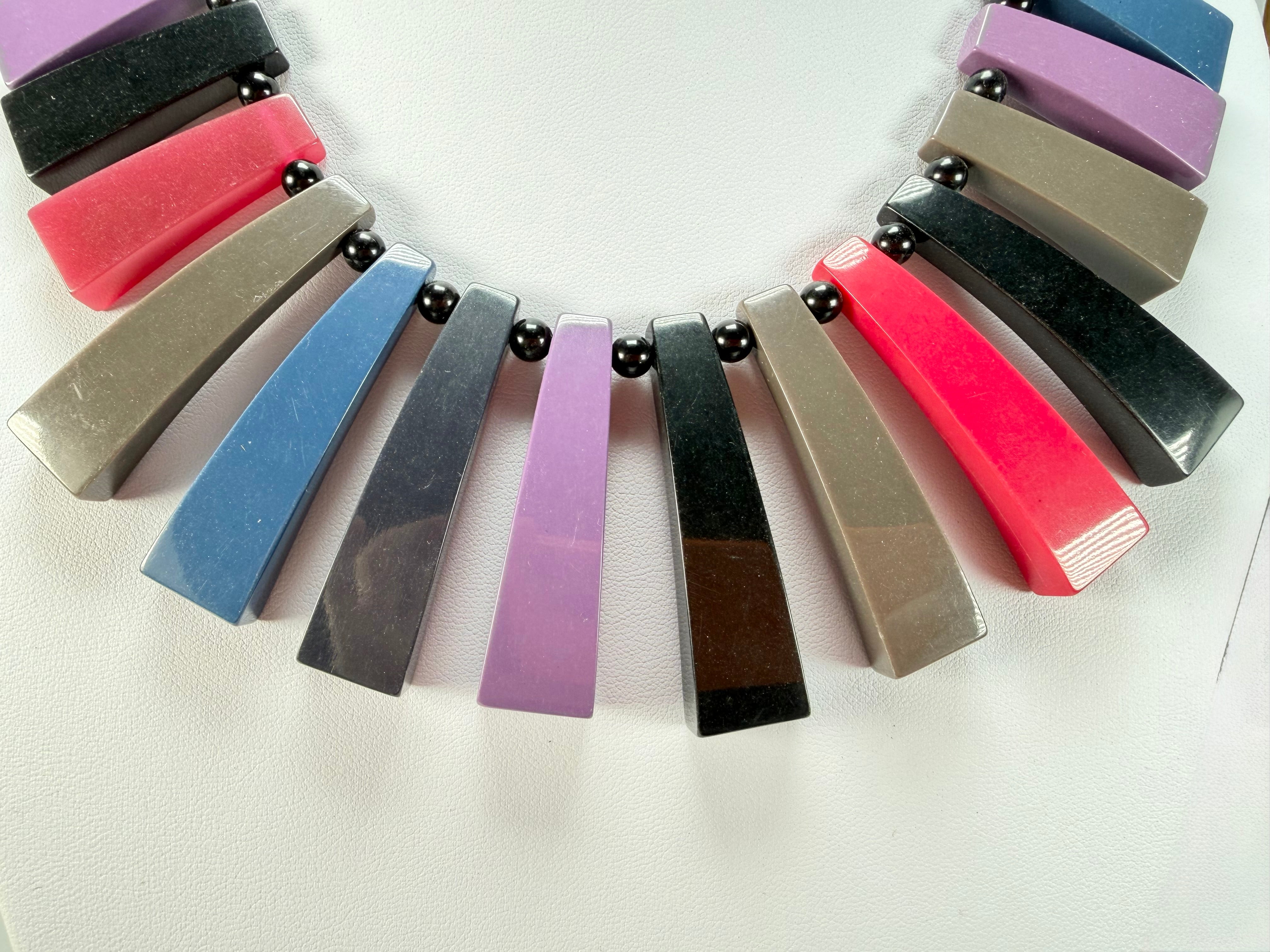 Marion Godart - BSX "Souviens-toi De Moi" Multi-Colour Mix Resin Necklace