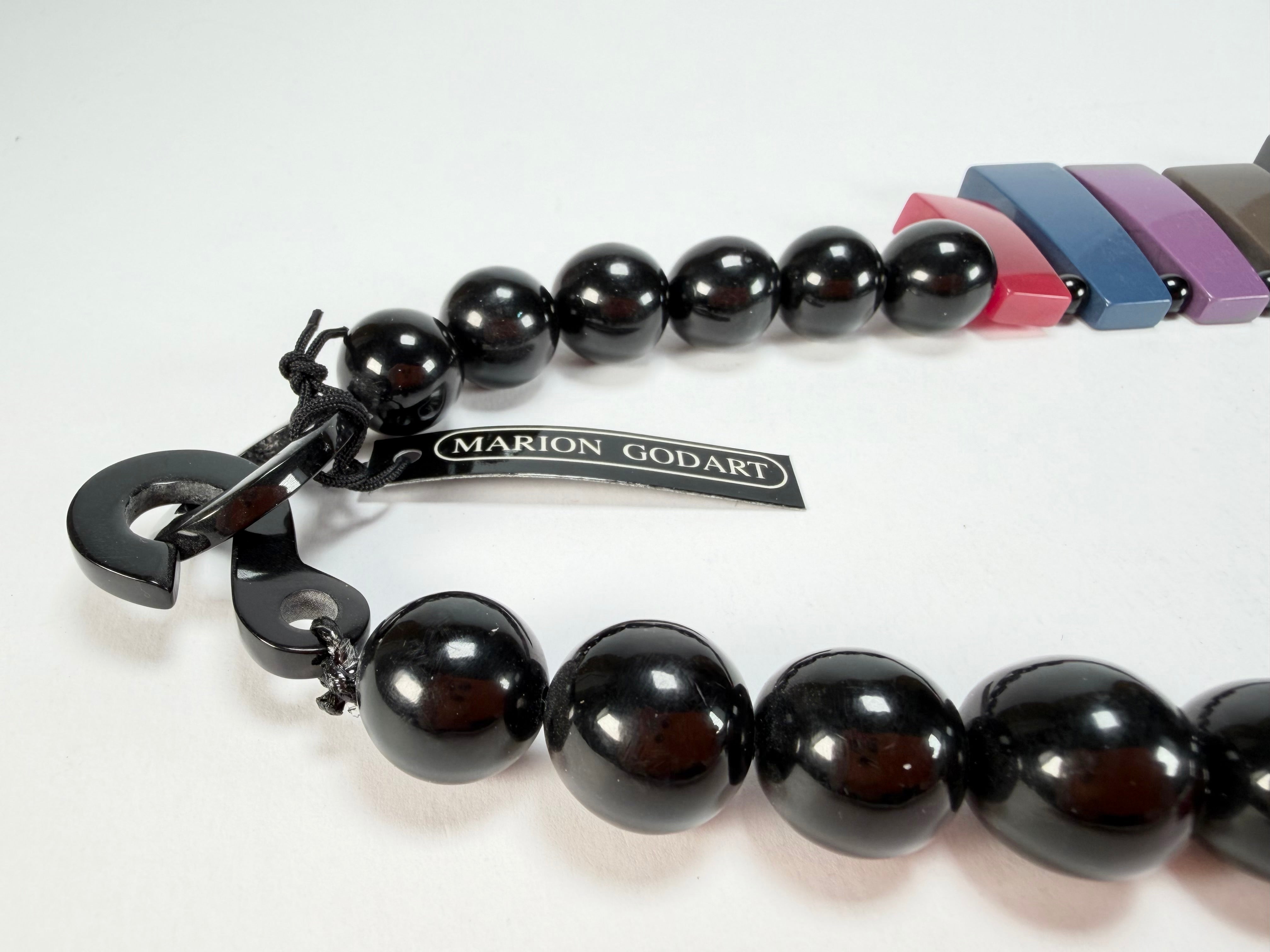 Marion Godart - BSX "Souviens-toi De Moi" Multi-Colour Mix Resin Necklace