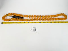 Marion Godart - Sparkle "Lingots D'or" Gold Effect Long 90cm Resin Necklace