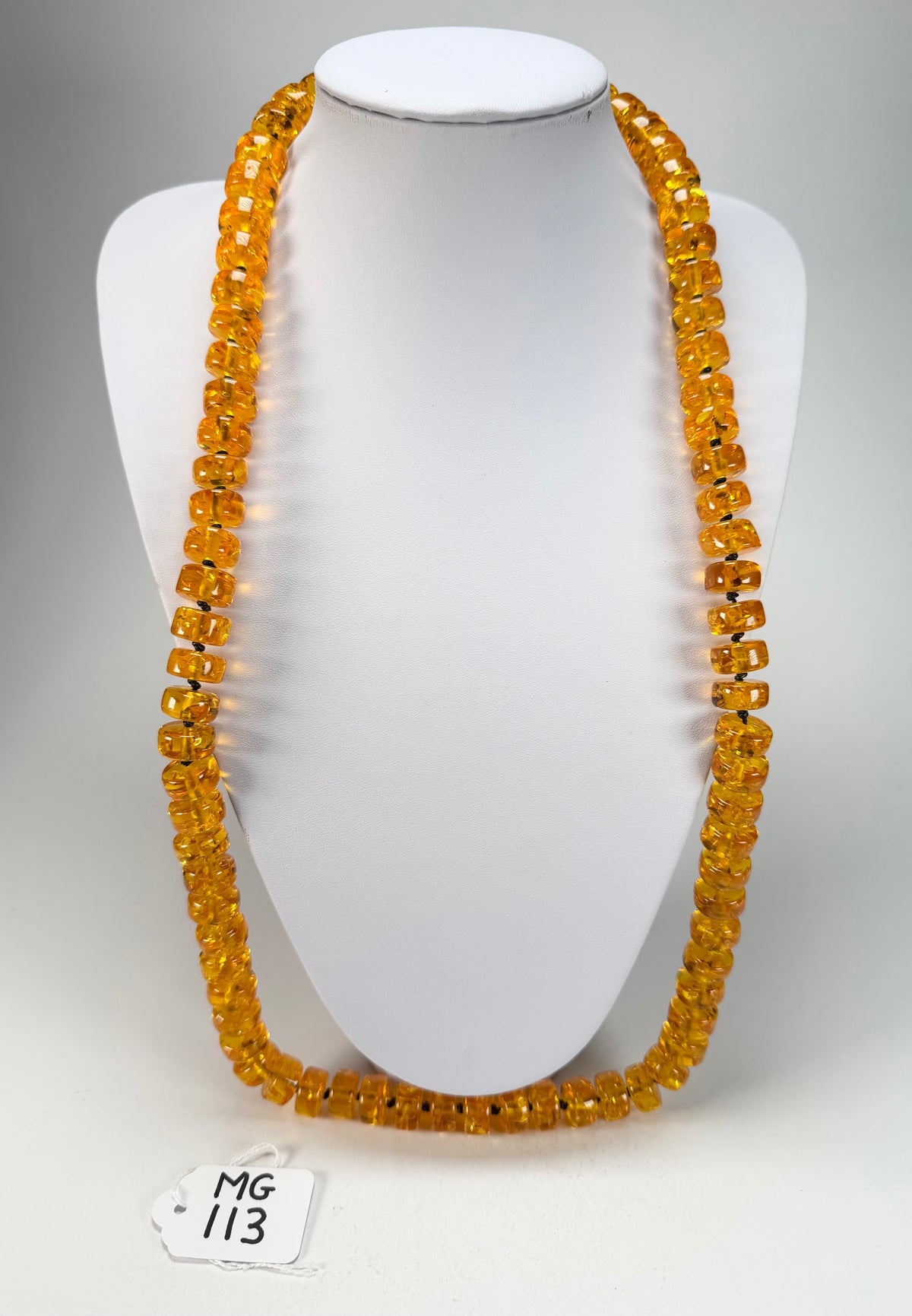 Marion Godart - Sparkle "Lingots D'or" Gold Effect Long 90cm Resin Necklace