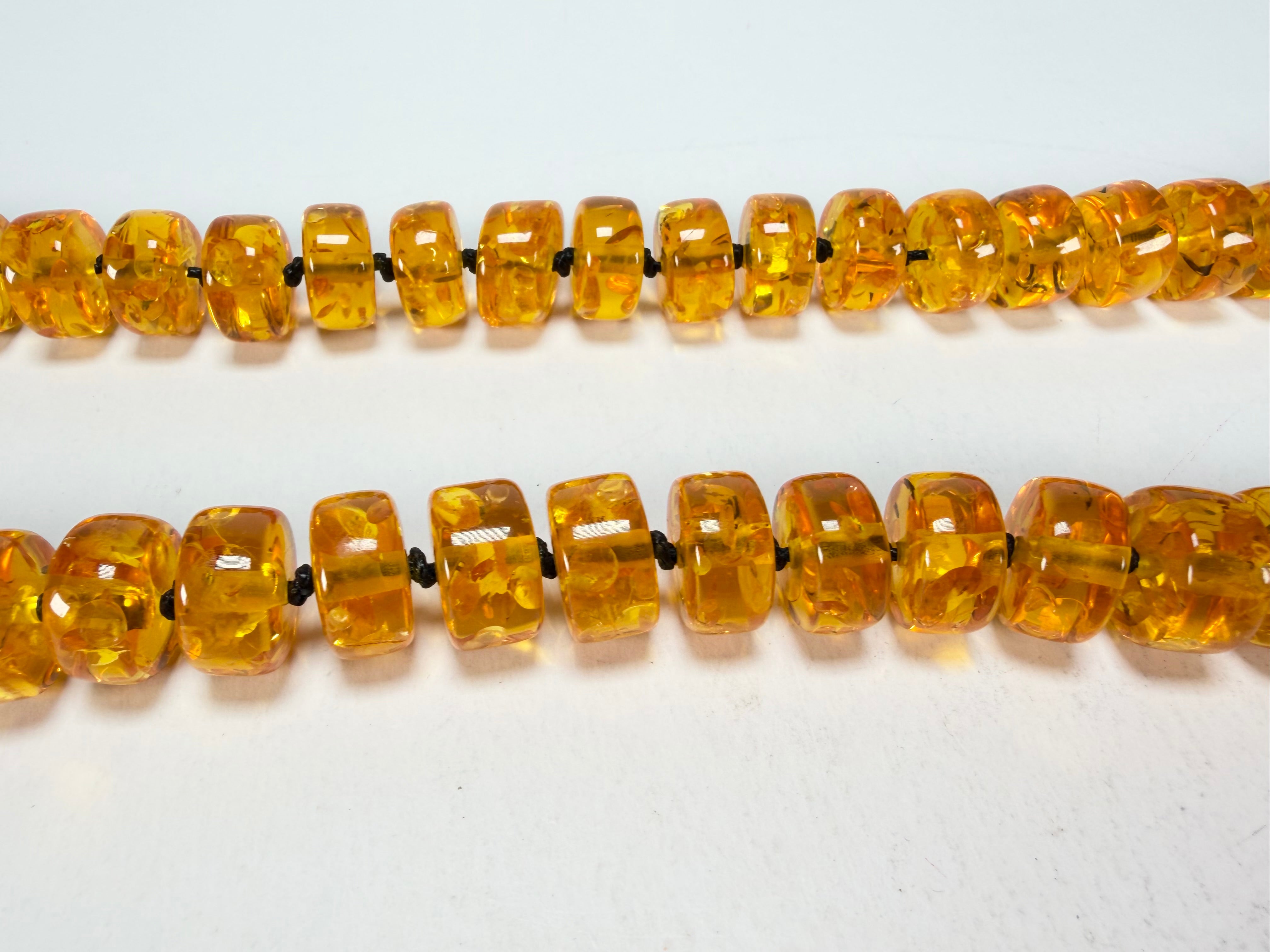 Marion Godart - Sparkle "Lingots D'or" Gold Effect Long 90cm Resin Necklace