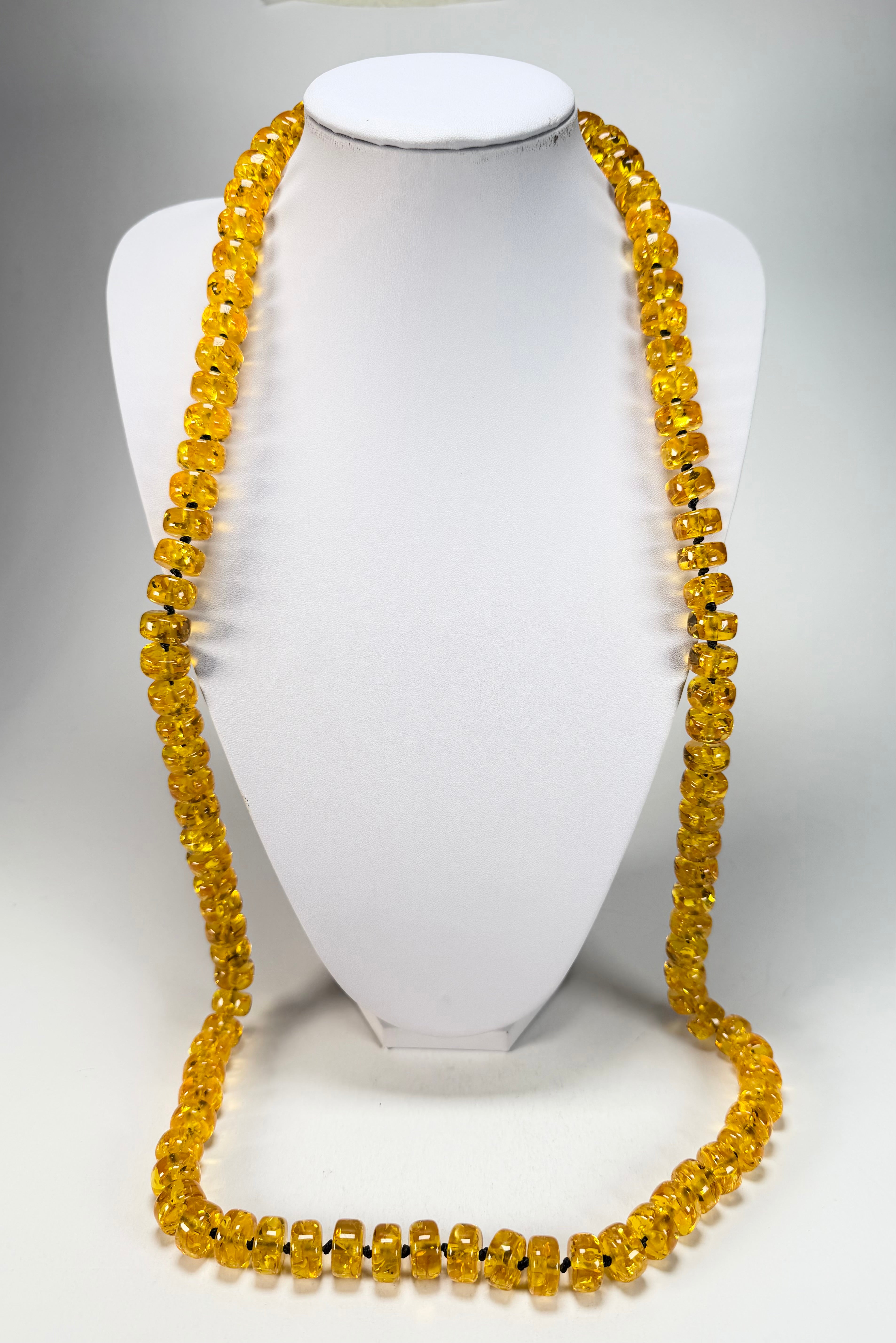 Marion Godart - Sparkle "Lingots D'or" Gold Effect Long 120cm Resin Necklace