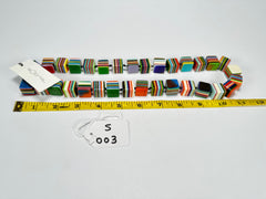 Sobral - Pop Art "Popinho" Small Cubes Resin Necklace ( 000046 )