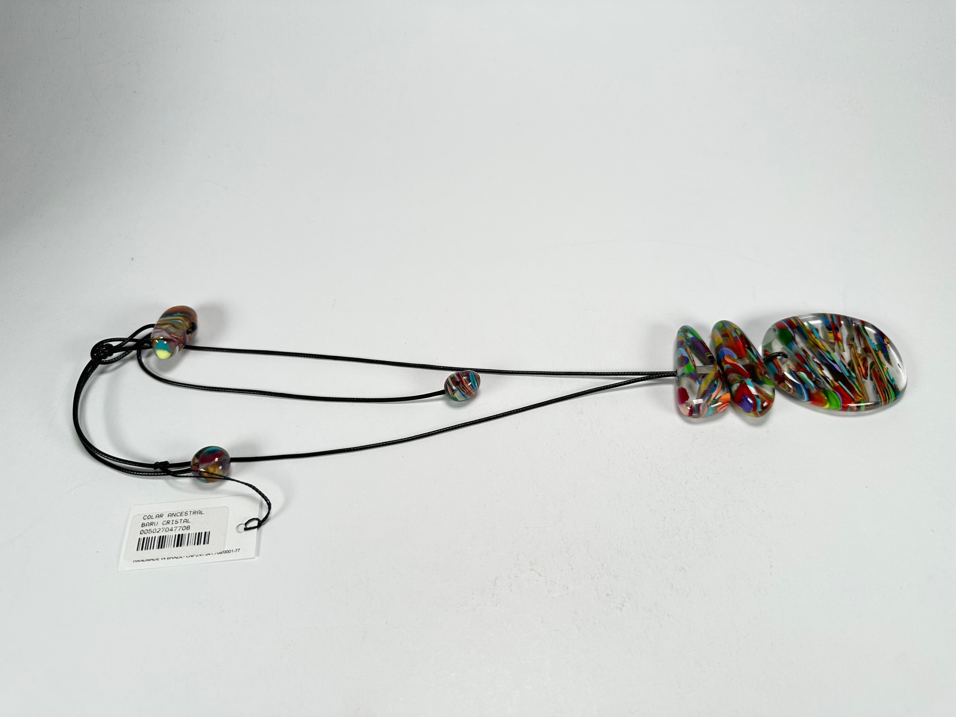 Sobral - Baru "Ancestral" Resin Necklace ( 005027 )