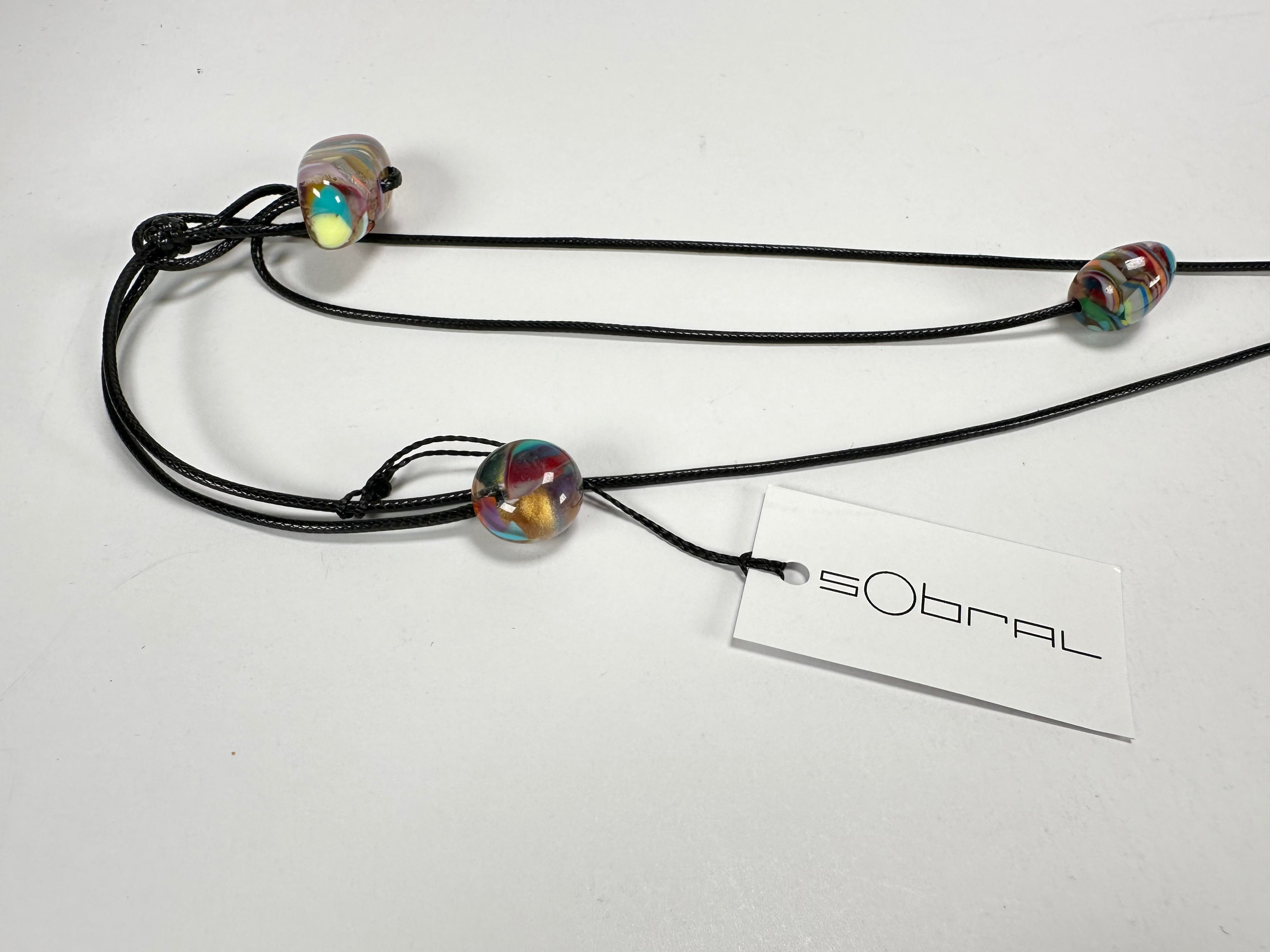 Sobral - Baru "Ancestral" Resin Necklace ( 005027 )