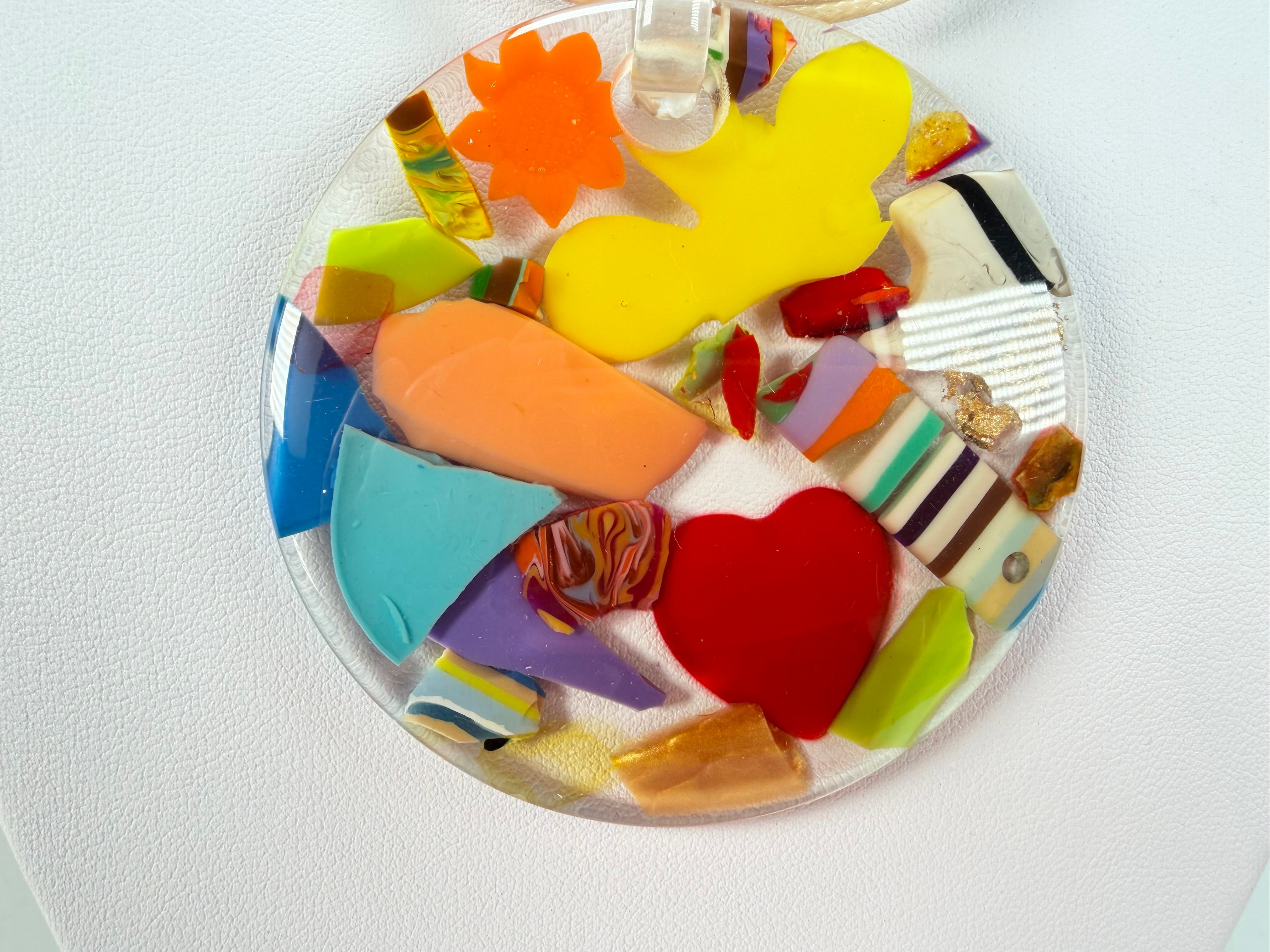 Sobral - Past Present "São Conrado" Resin Necklace ( 005089 )