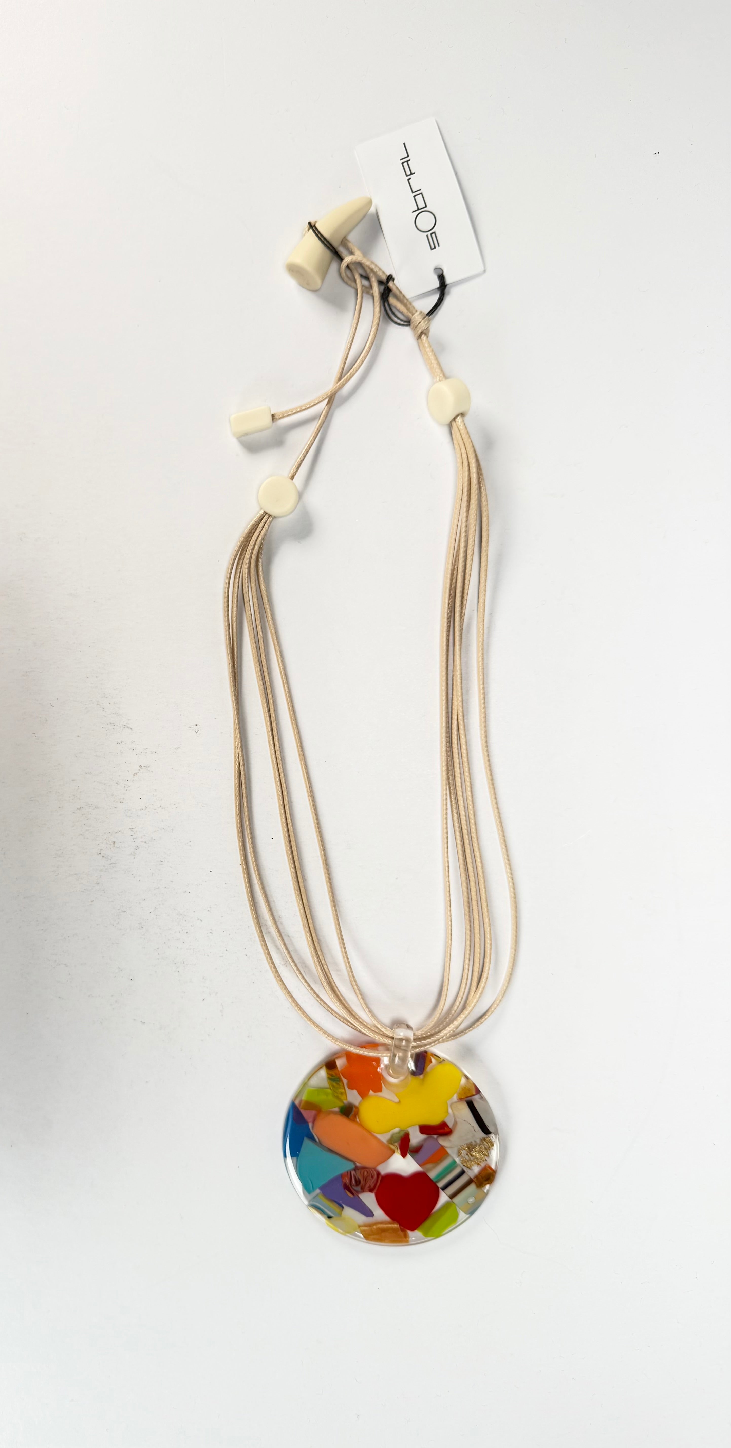 Sobral - Past Present "São Conrado" Resin Necklace ( 005089 )