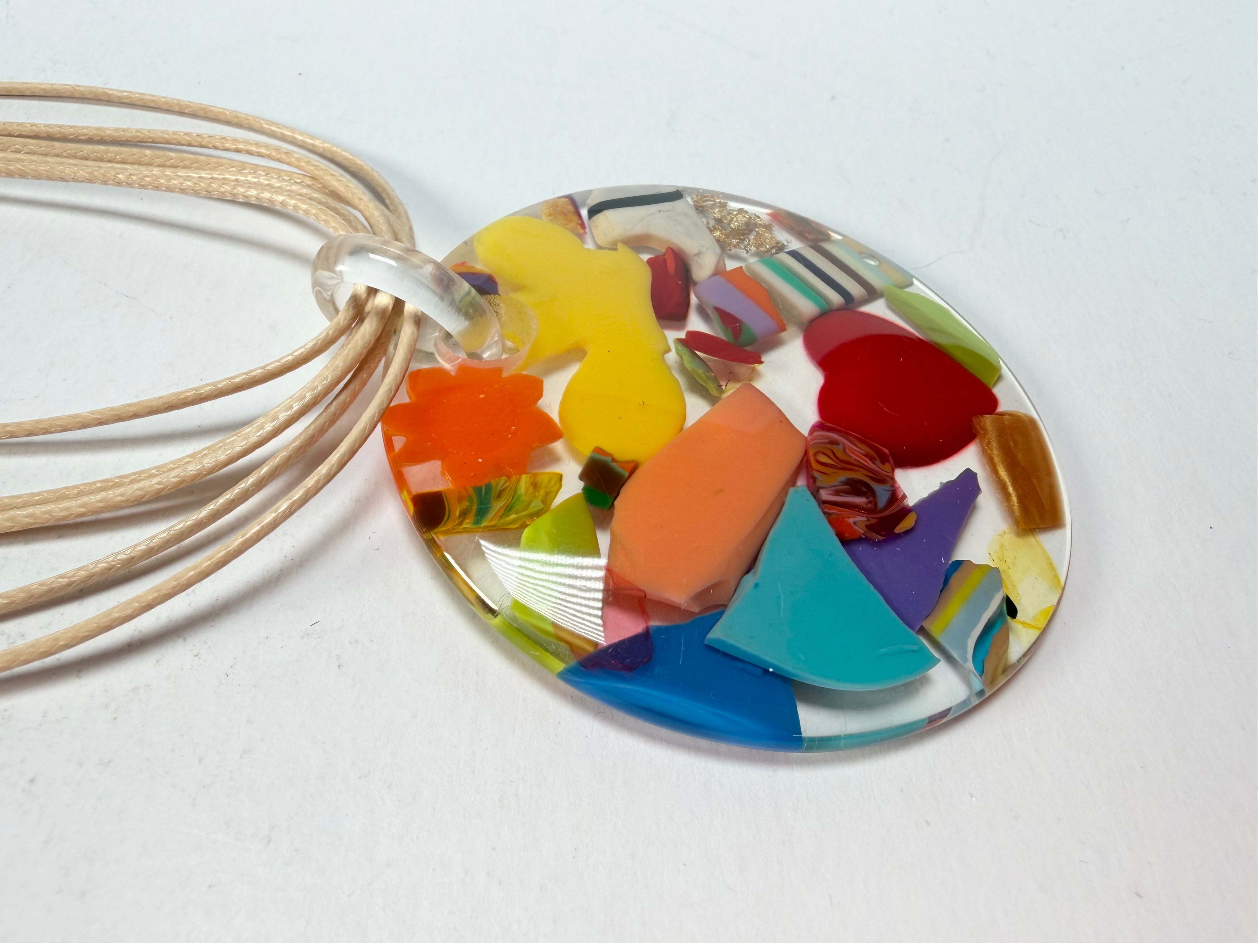 Sobral - Past Present "São Conrado" Resin Necklace ( 005089 )