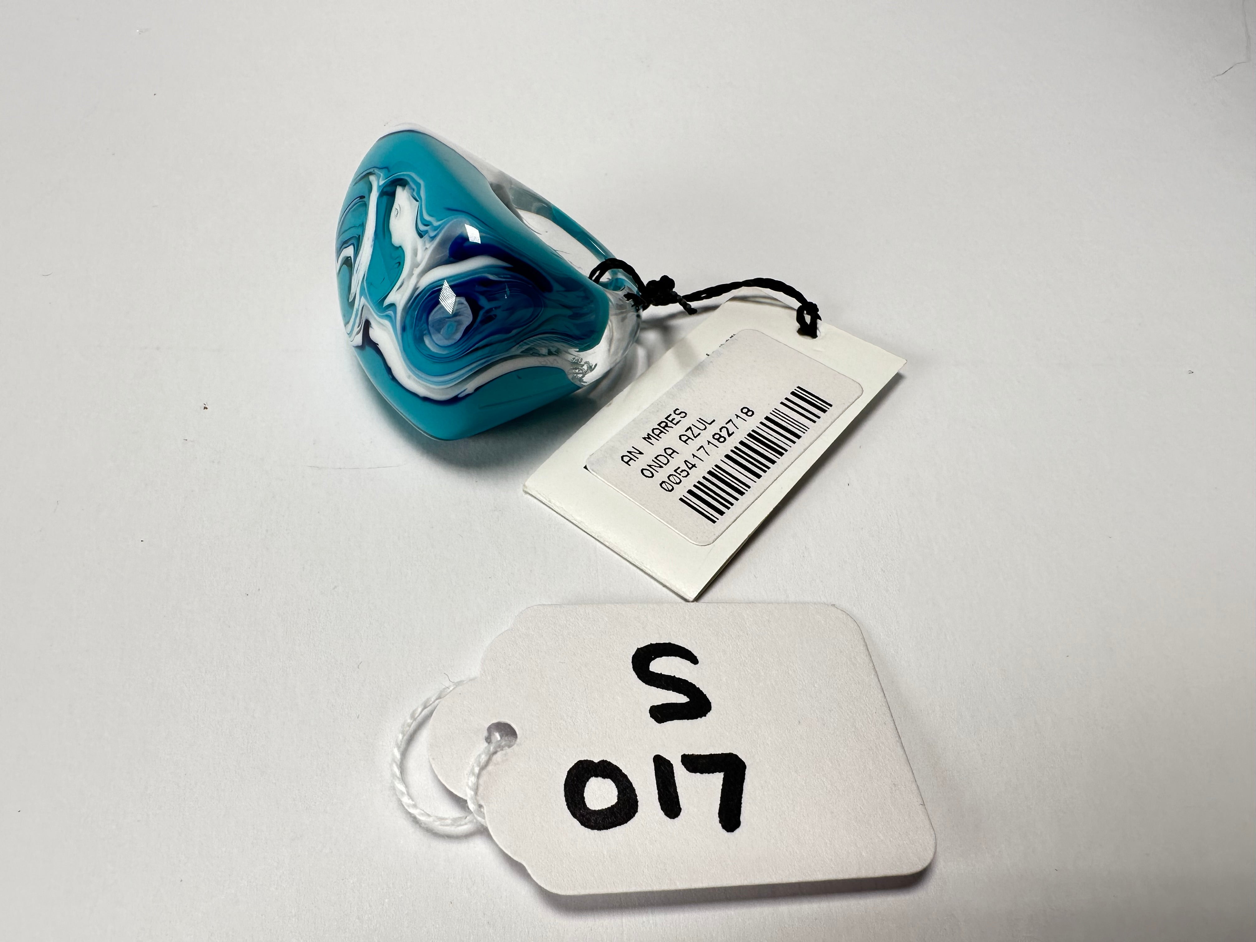 Sobral - Onda "Mares" Resin Ring ( 005417 ) - Size UK P / US 7.5