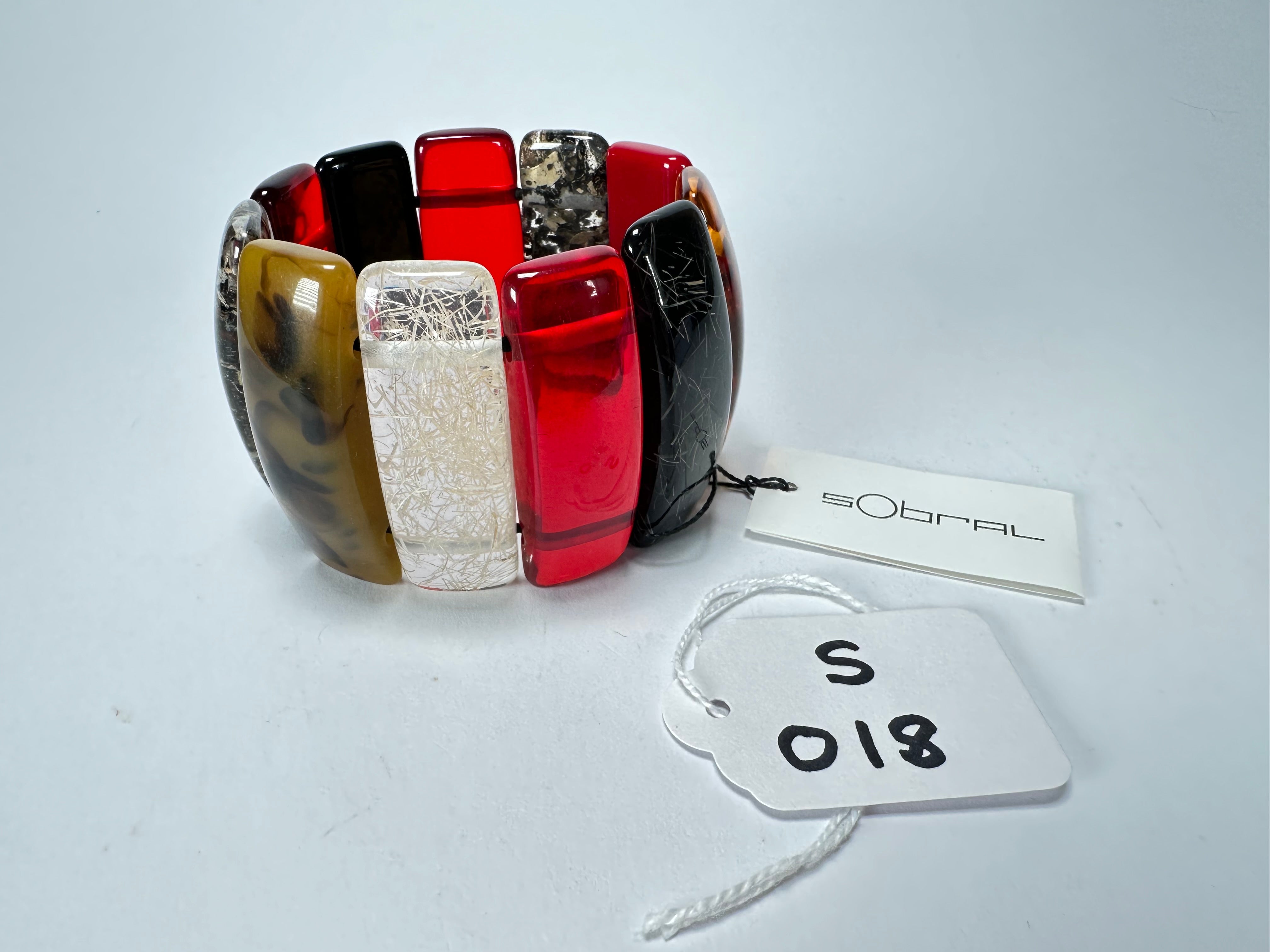 Sobral - Mix Inverno "Porcina Efeitors" Resin Bracelet ( 000219 )