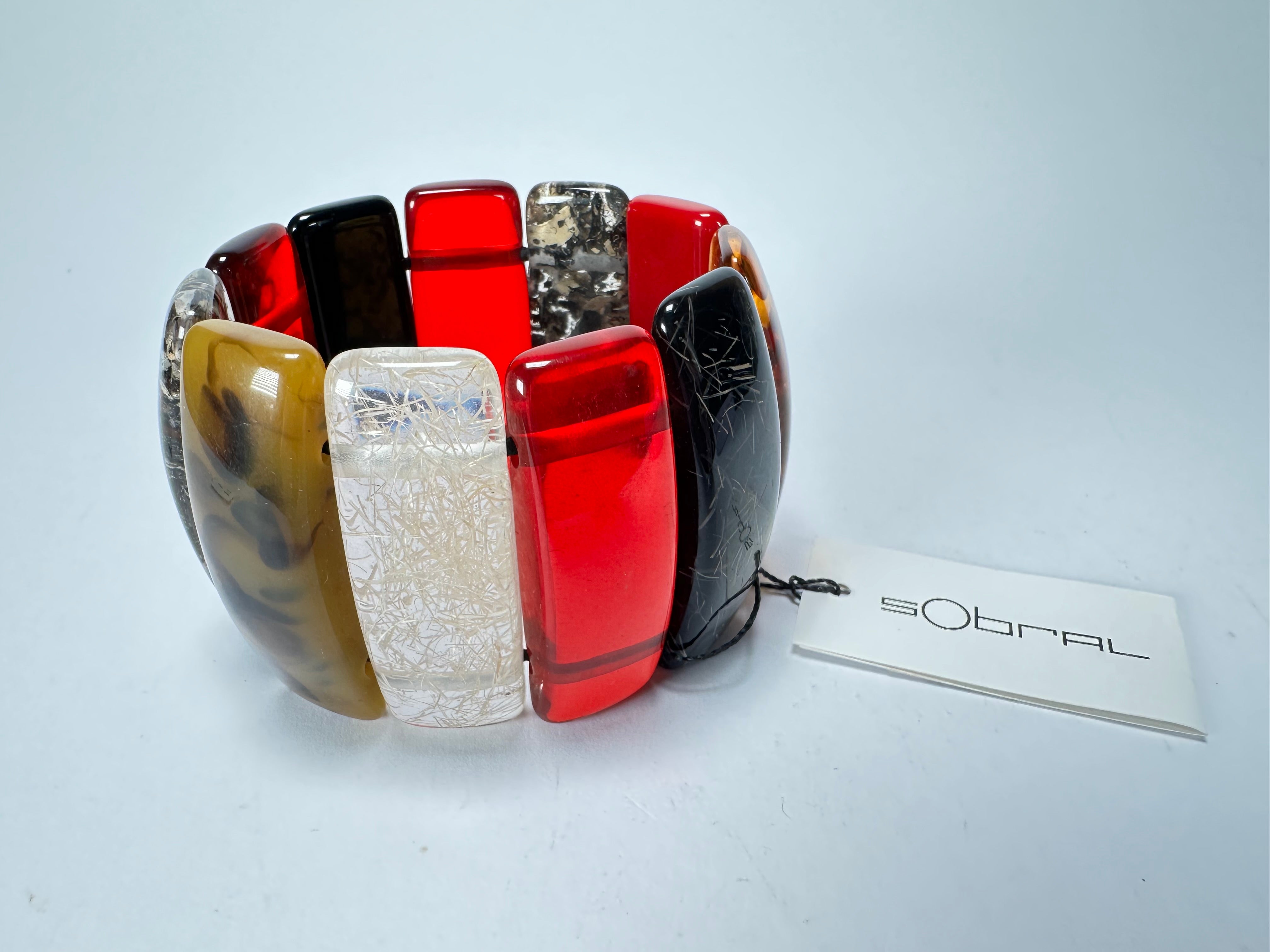 Sobral - Mix Inverno "Porcina Efeitors" Resin Bracelet ( 000219 )