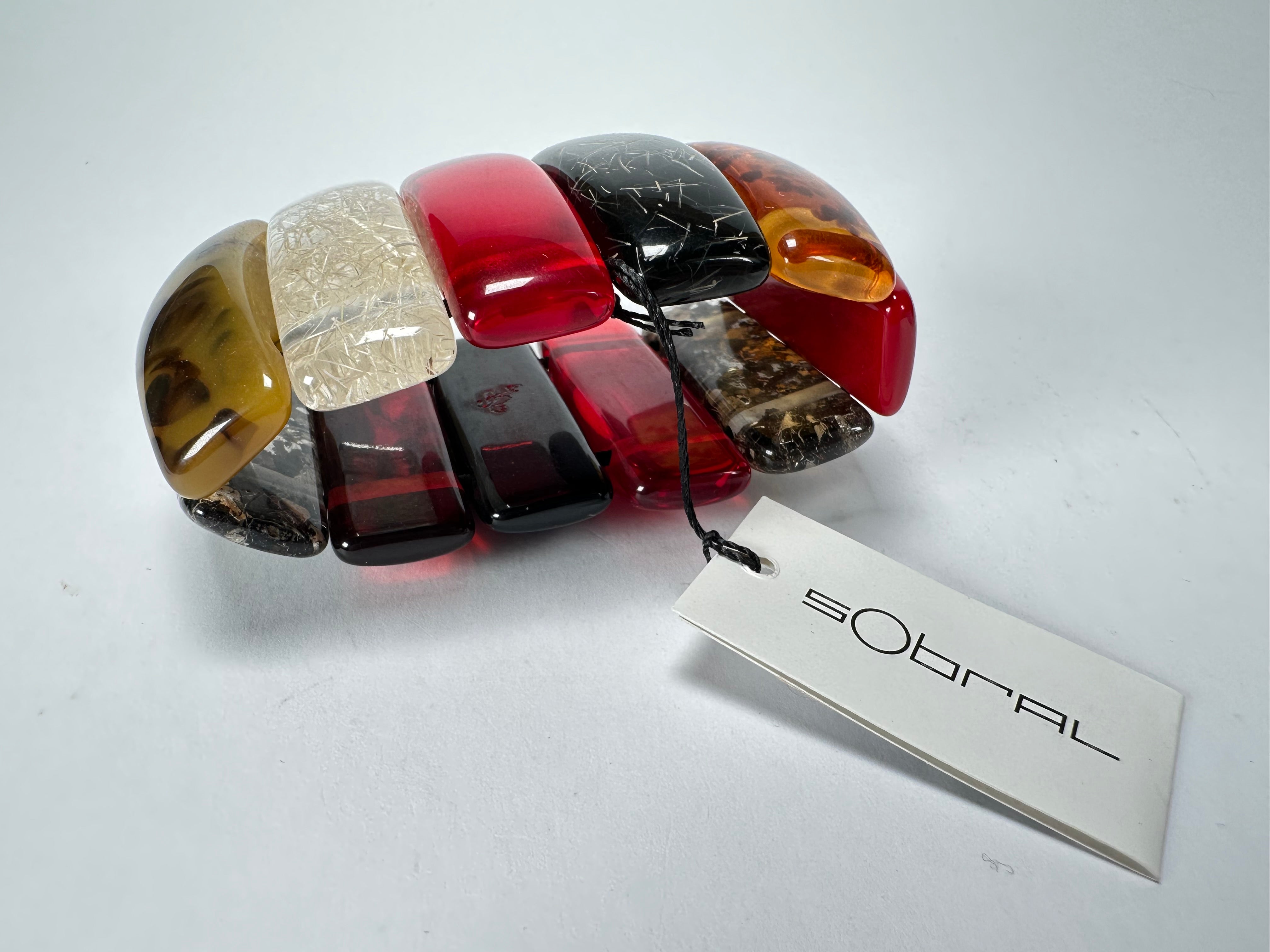 Sobral - Mix Inverno "Porcina Efeitors" Resin Bracelet ( 000219 )