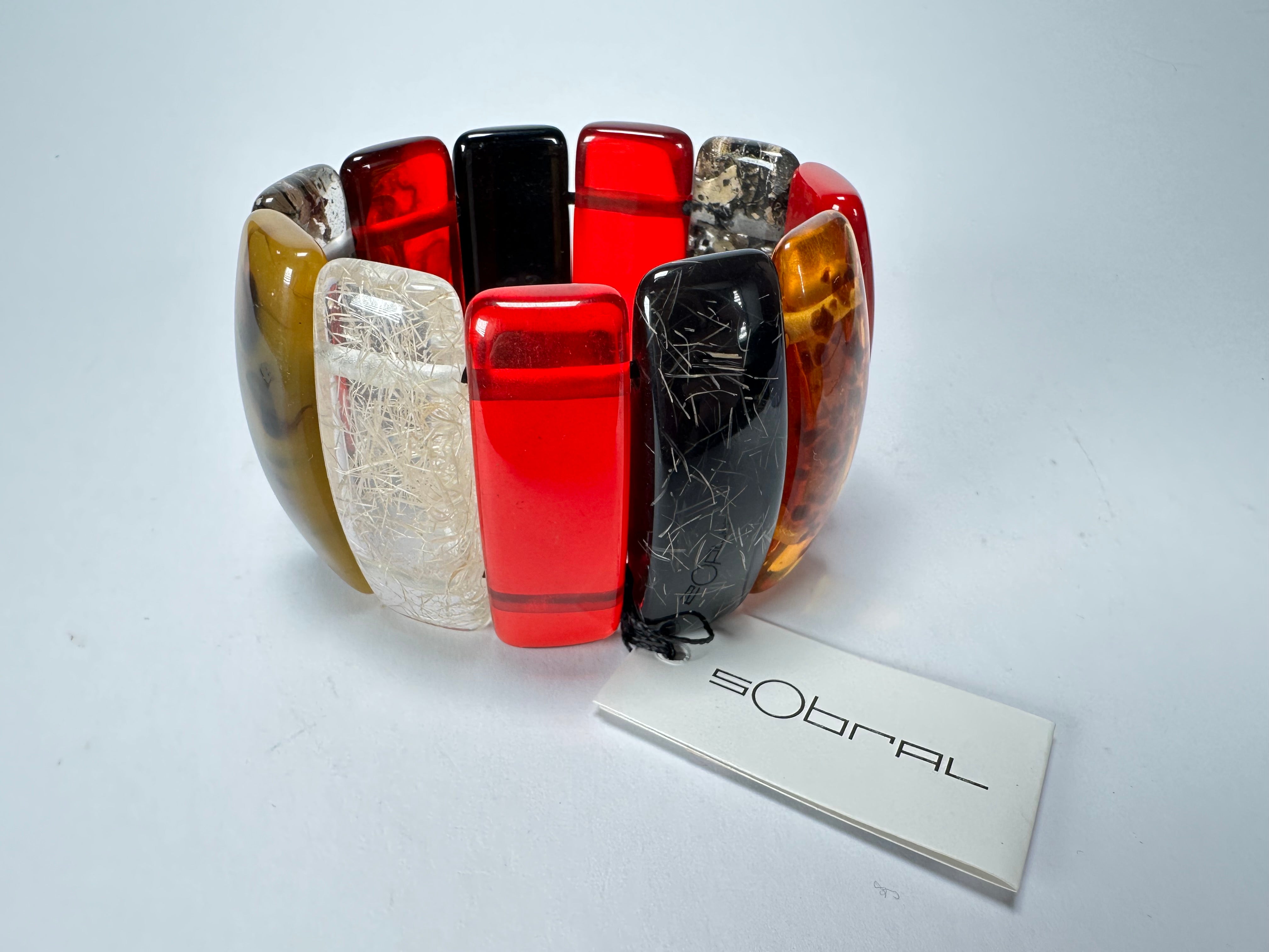 Sobral - Mix Inverno "Porcina Efeitors" Resin Bracelet ( 000219 )