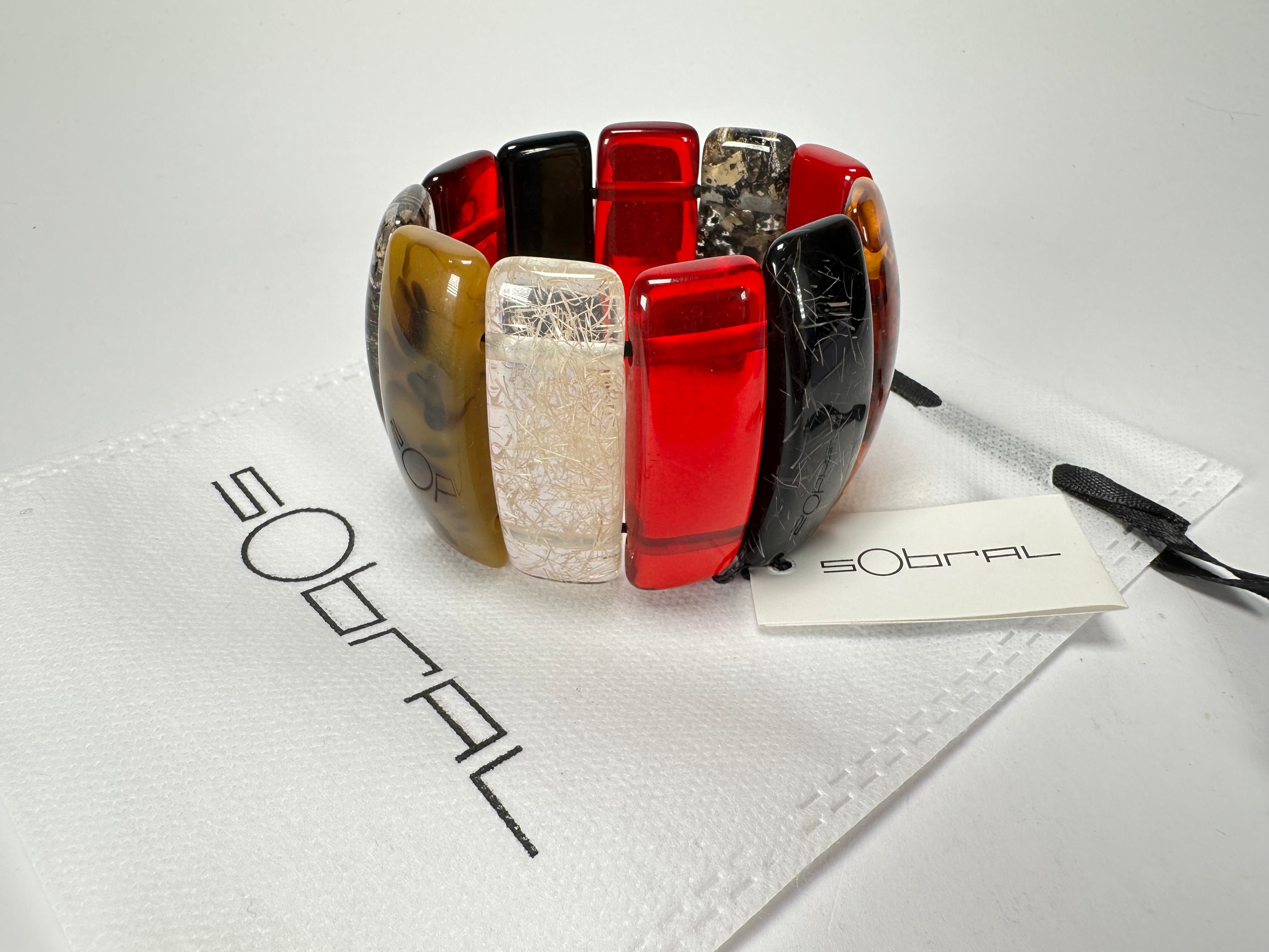 Sobral - Mix Inverno "Porcina Efeitors" Resin Bracelet ( 000219 )