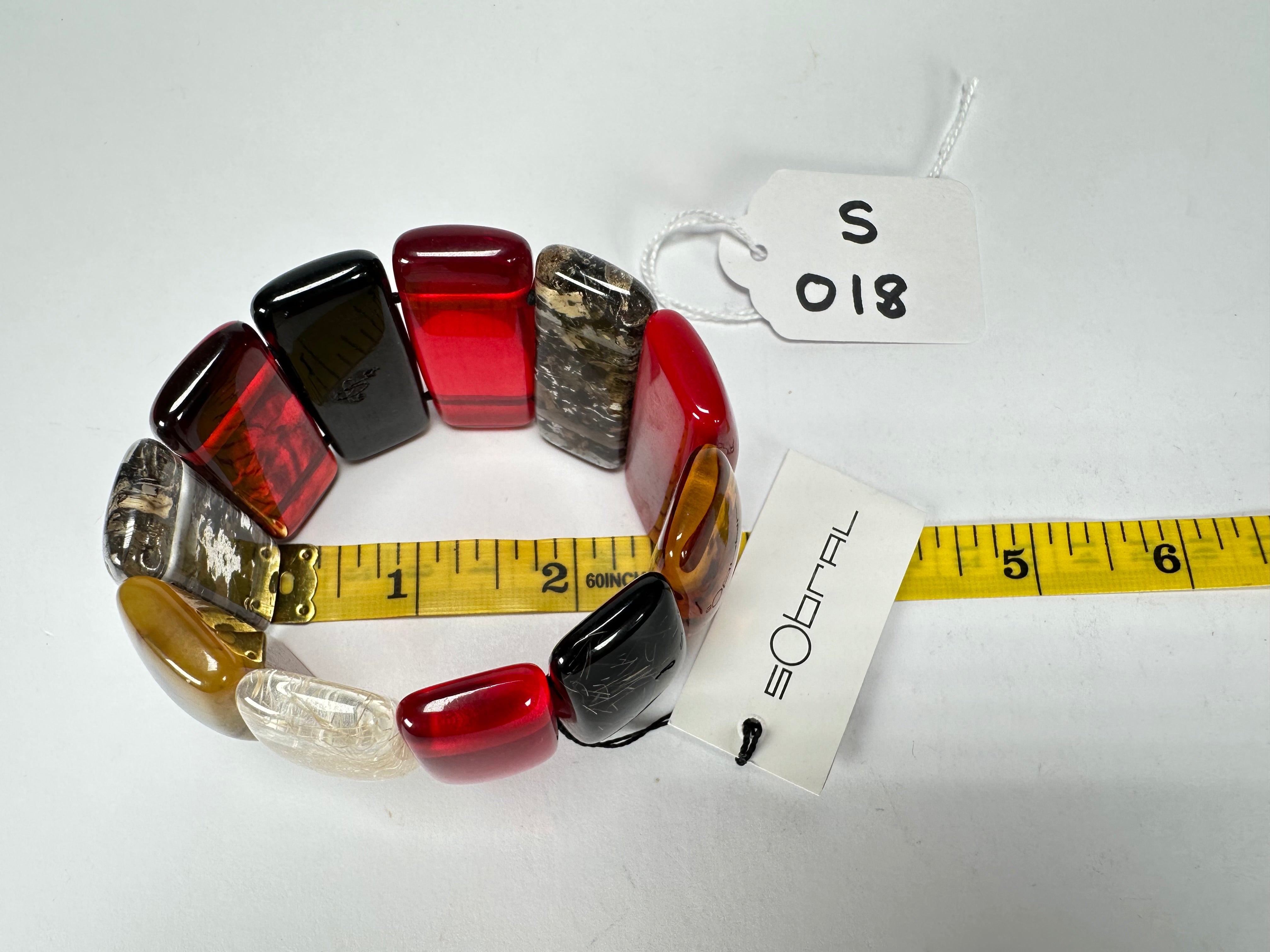 Sobral - Mix Inverno "Porcina Efeitors" Resin Bracelet ( 000219 )