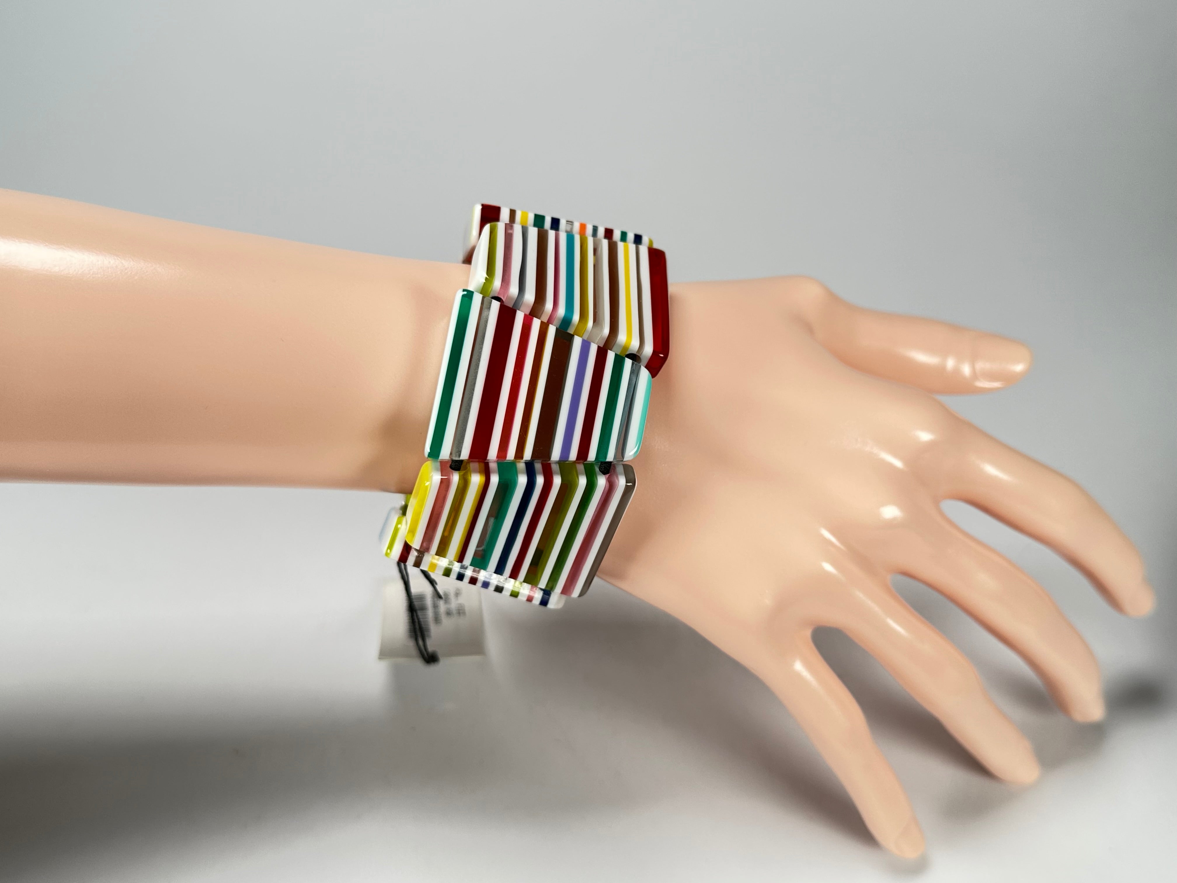 Sobral - Candy Pop "Fizz" Elasticated Resin Bracelet ( 005398 )
