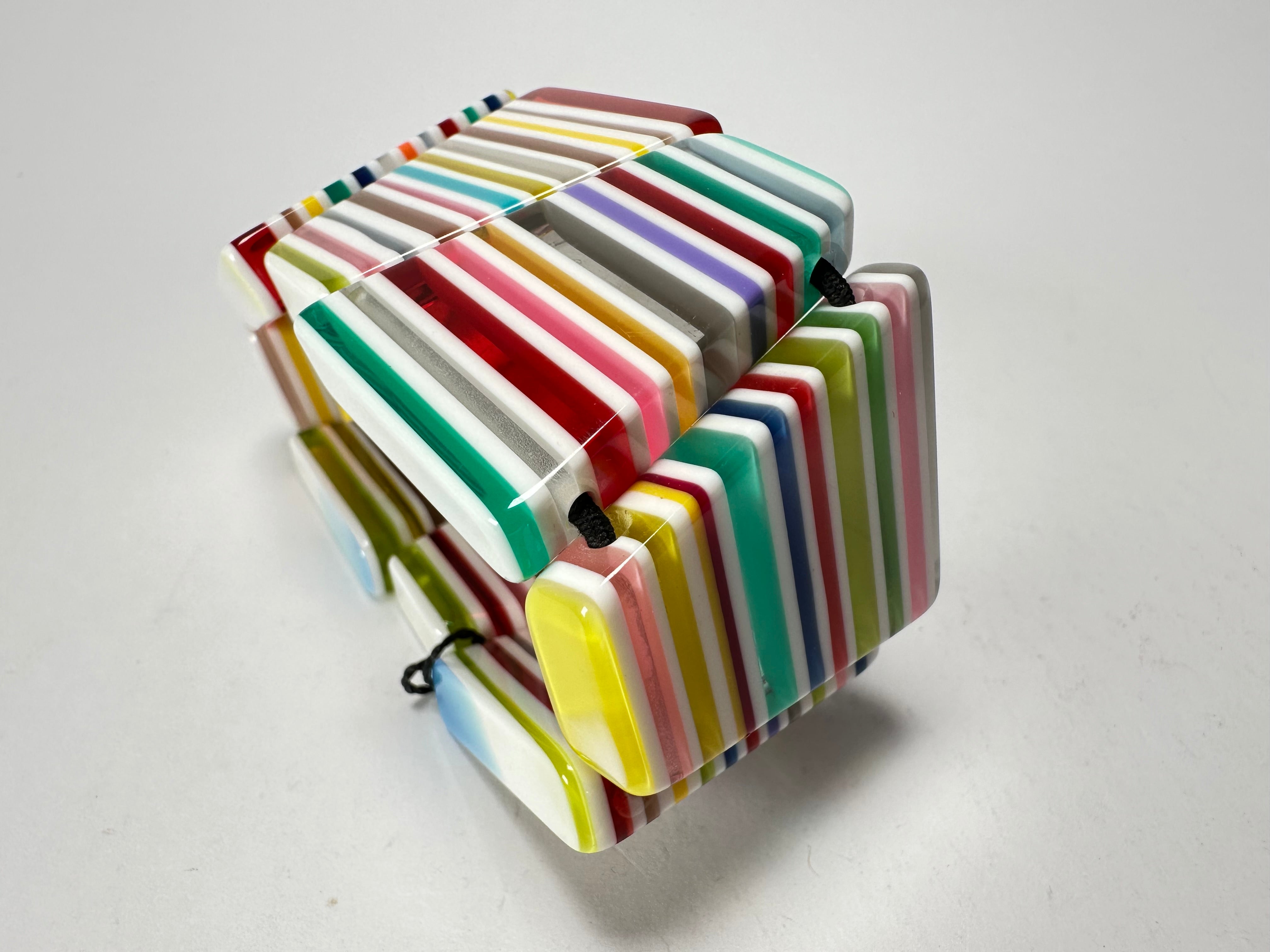 Sobral - Candy Pop "Fizz" Elasticated Resin Bracelet ( 005398 )