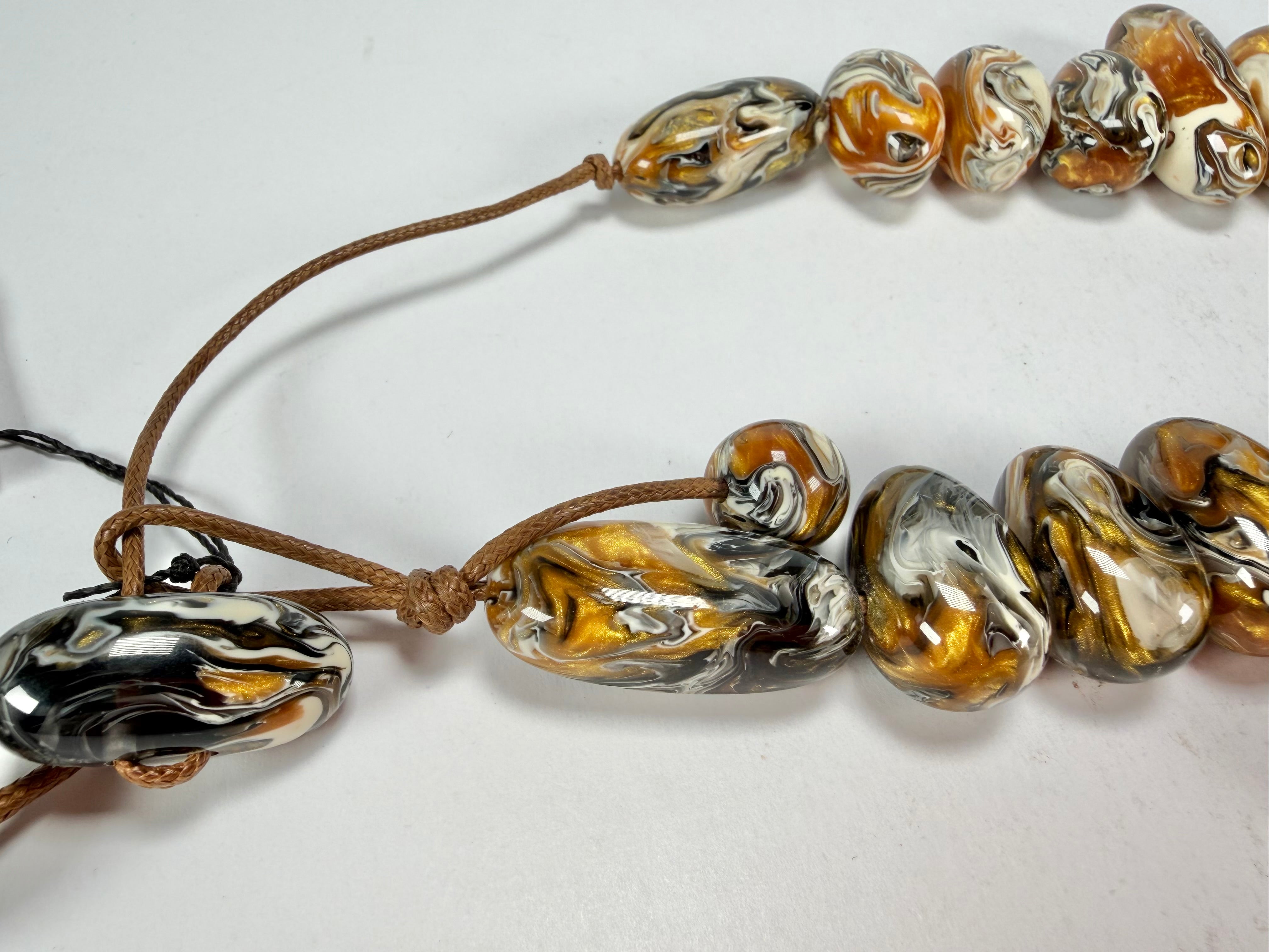 Sobral - Carmelo "Studio Creation" Resin Necklace ( 000000 )