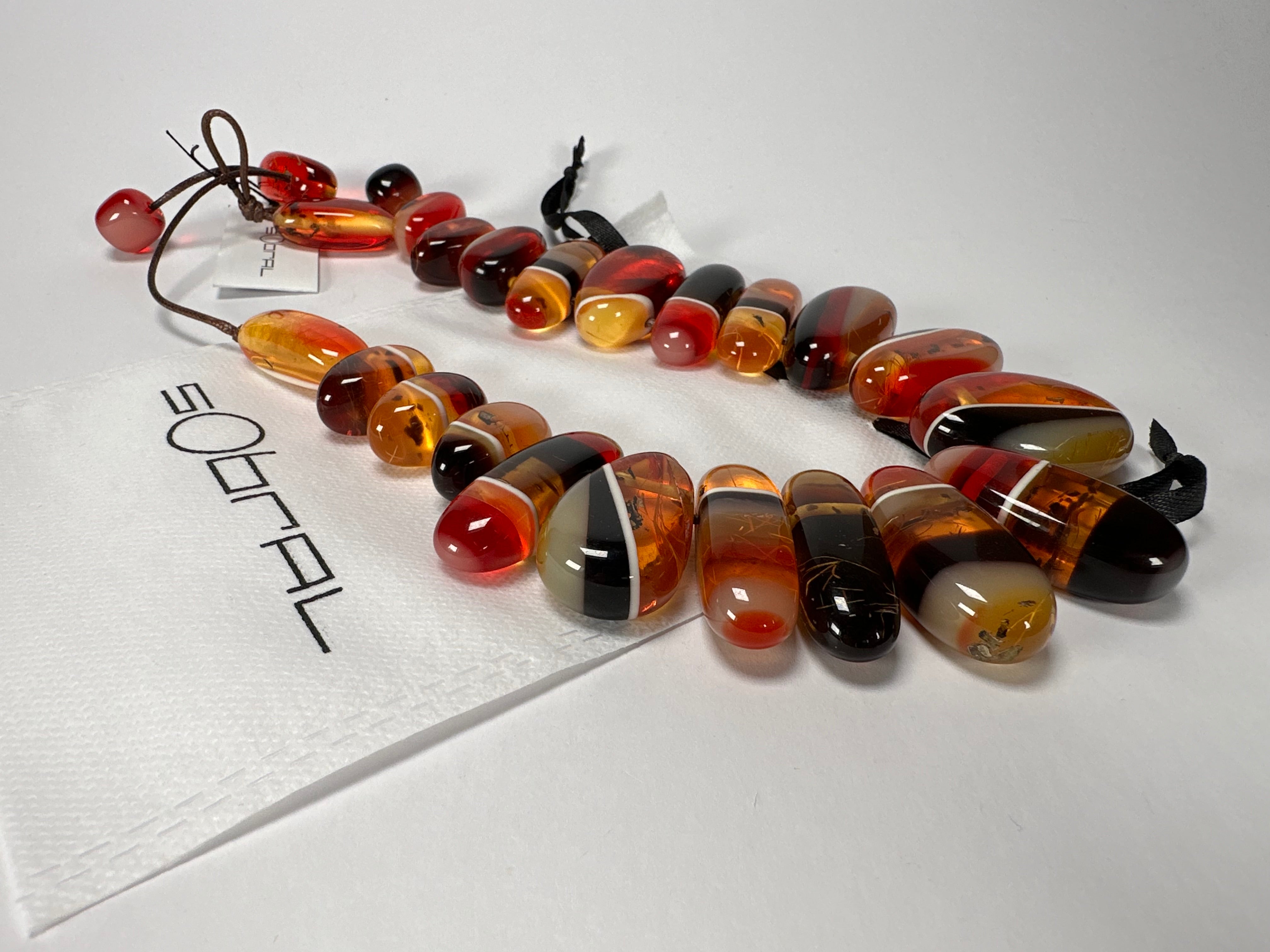 Sobral - Eco Amber "Monica" Resin Necklace ( 005412 )