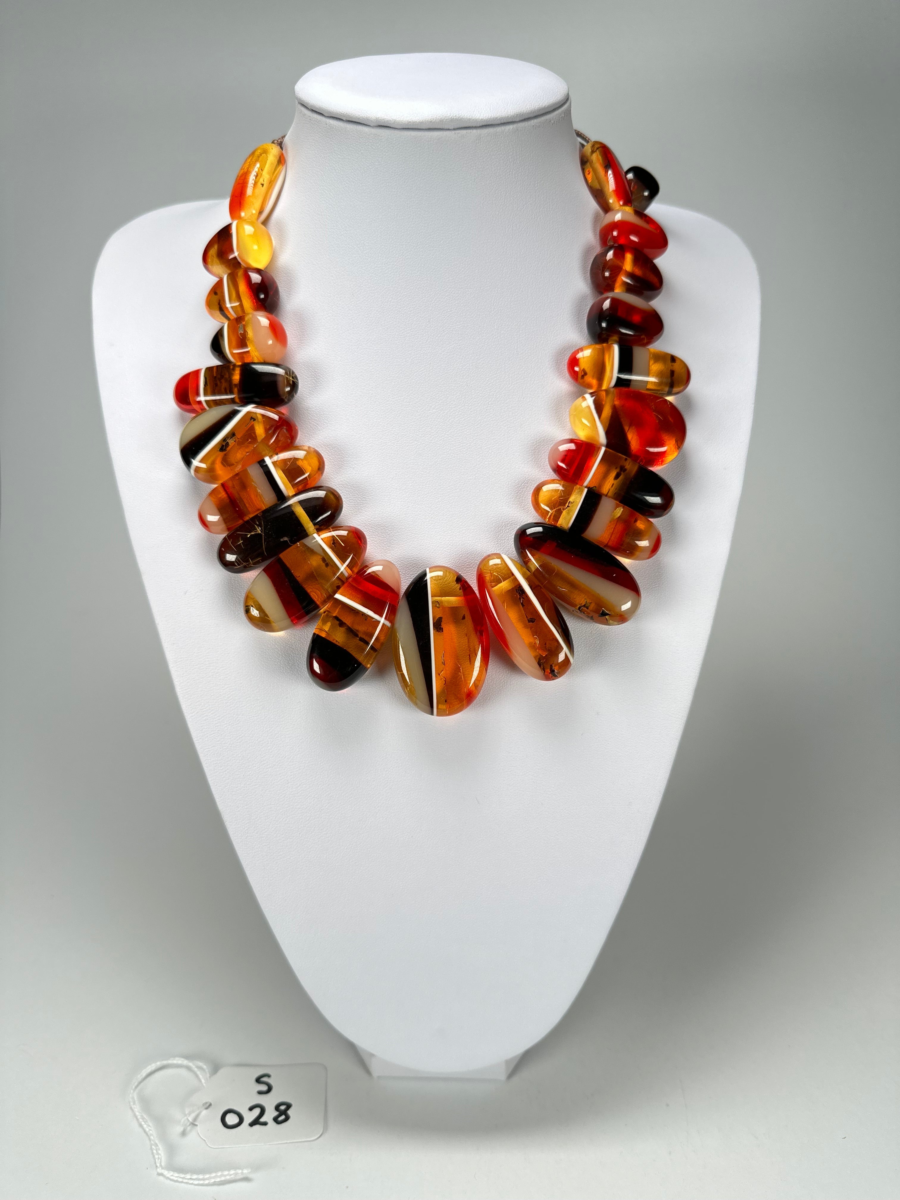 Sobral - Eco Amber "Monica" Resin Necklace ( 005412 )