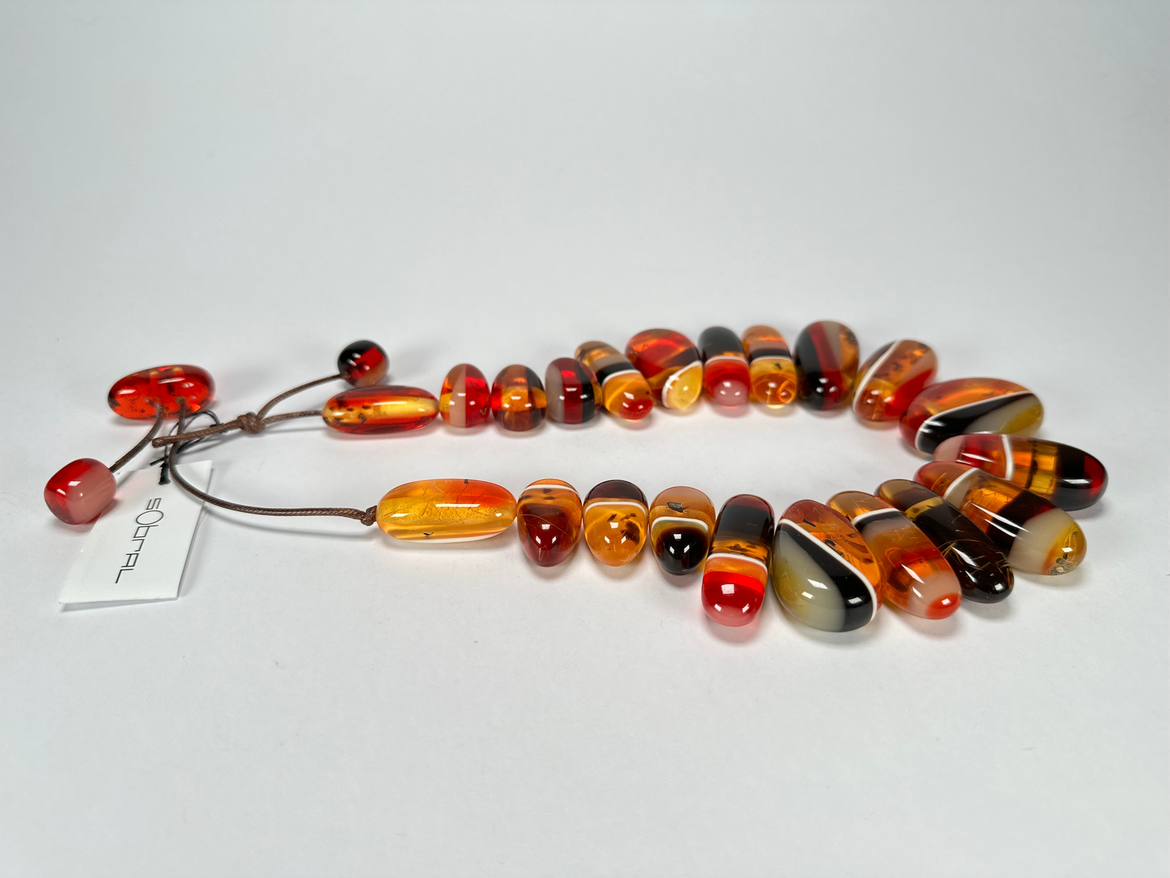 Sobral - Eco Amber "Monica" Resin Necklace ( 005412 )