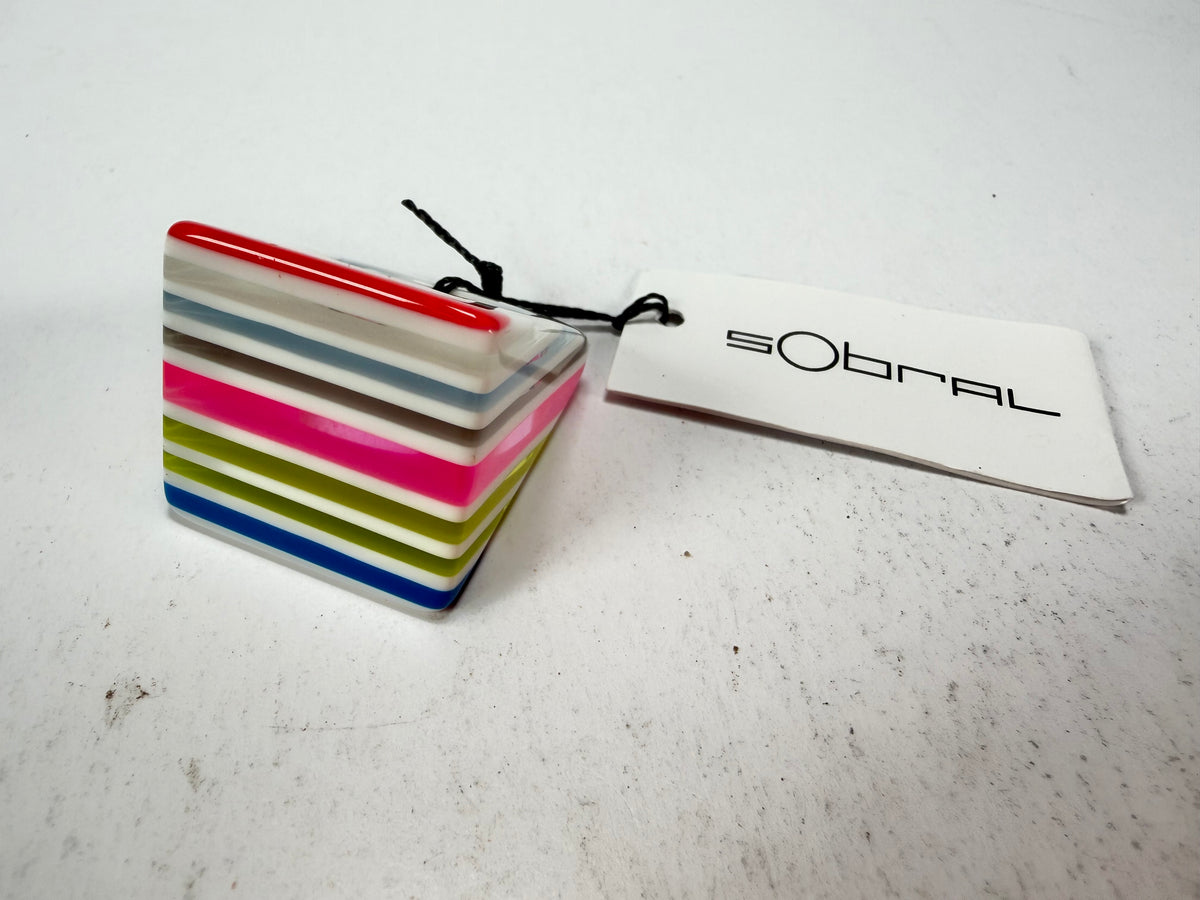 Sobral - Candy Pop "Fizz" Resin Ring ( 005400 ) - Size UK S / US 9