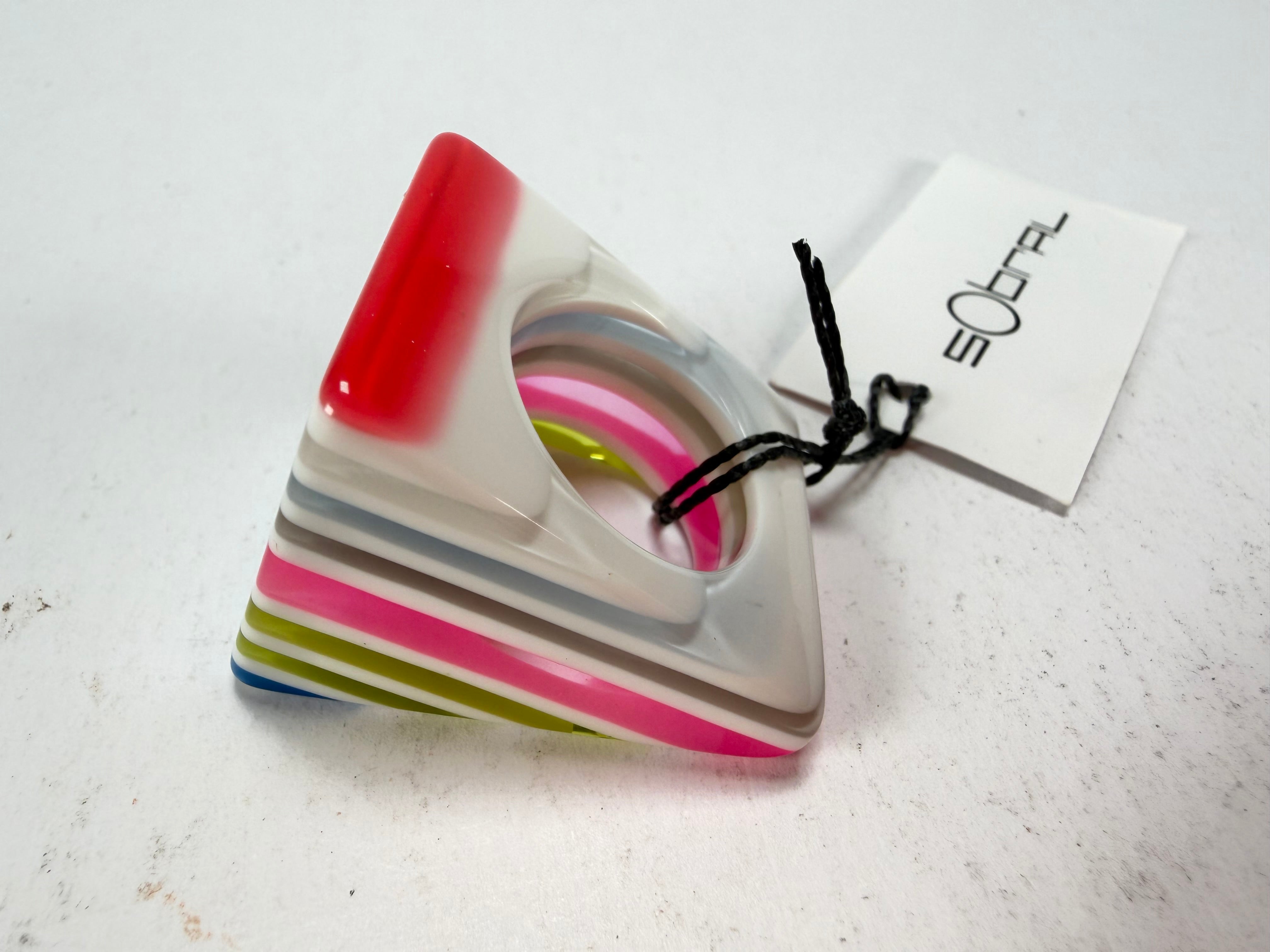 Sobral - Candy Pop "Fizz" Resin Ring ( 005400 ) - Size UK S / US 9