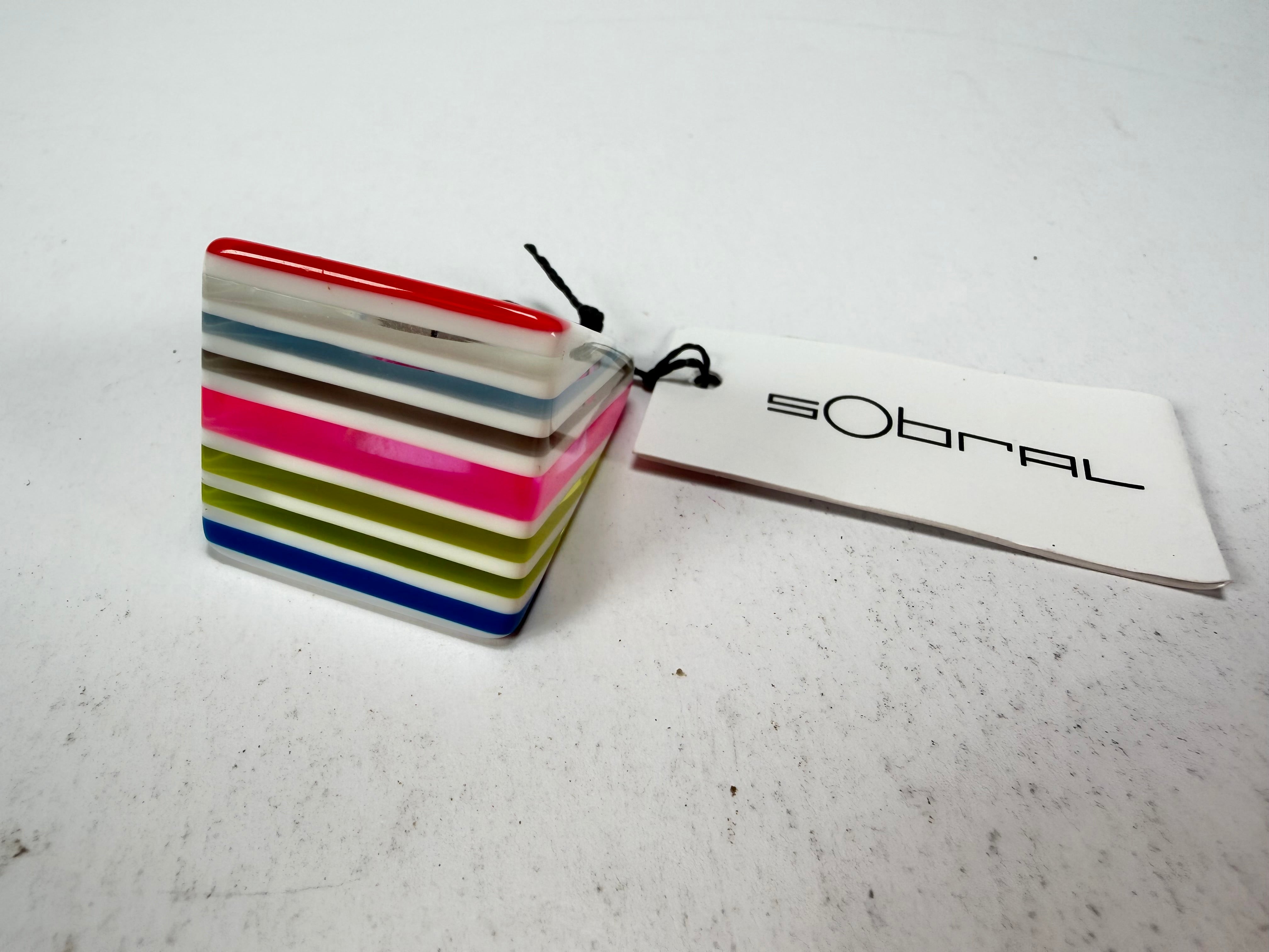 Sobral - Candy Pop "Fizz" Resin Ring ( 005400 ) - Size UK S / US 9