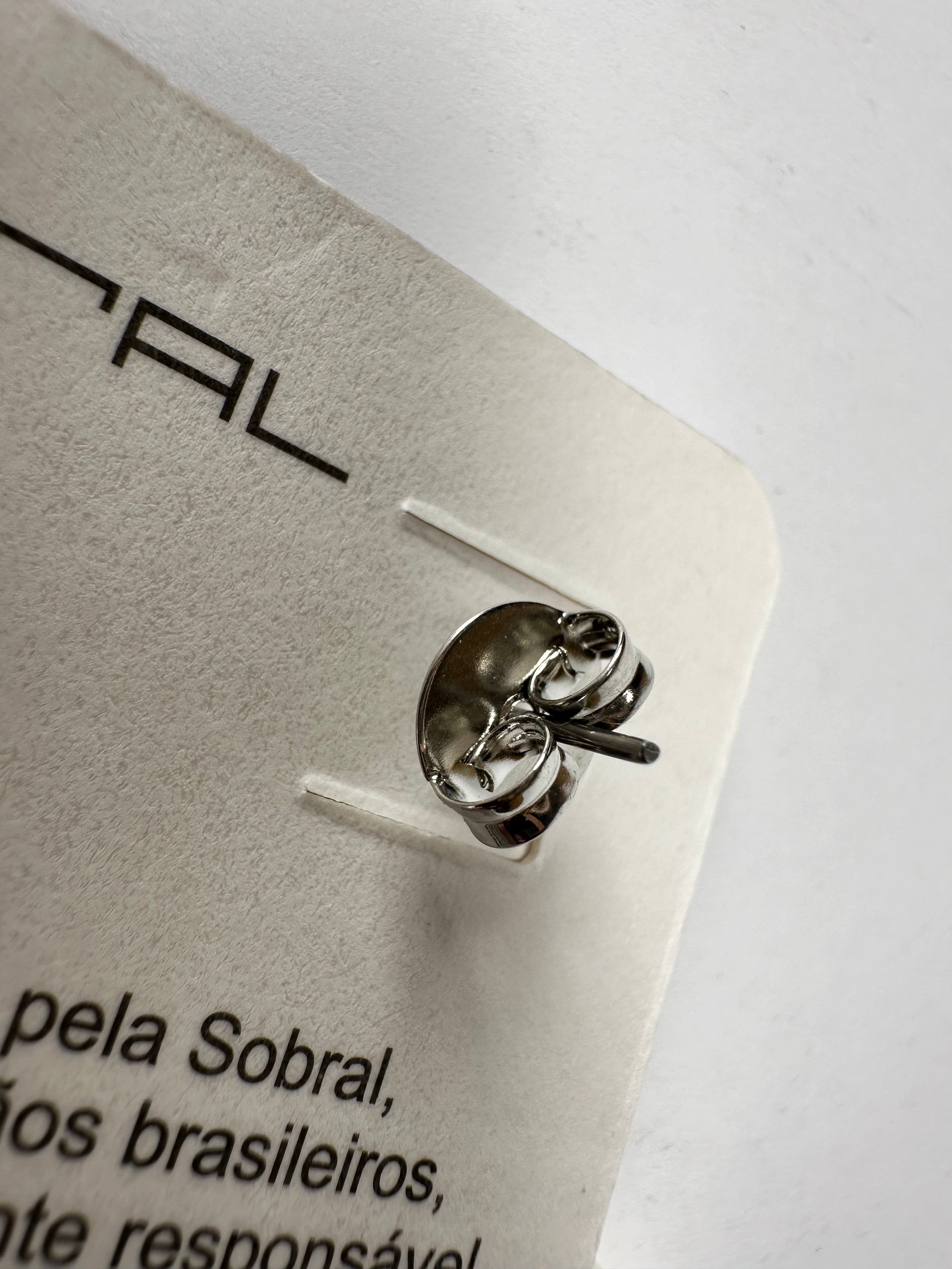 Sobral - "Modernismo Efeitos" Prada Resin Earrings ( 004892 )
