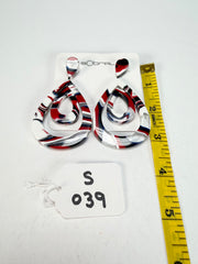 Sobral - Marianne "Sueli" Resin Earrings ( 005365 )