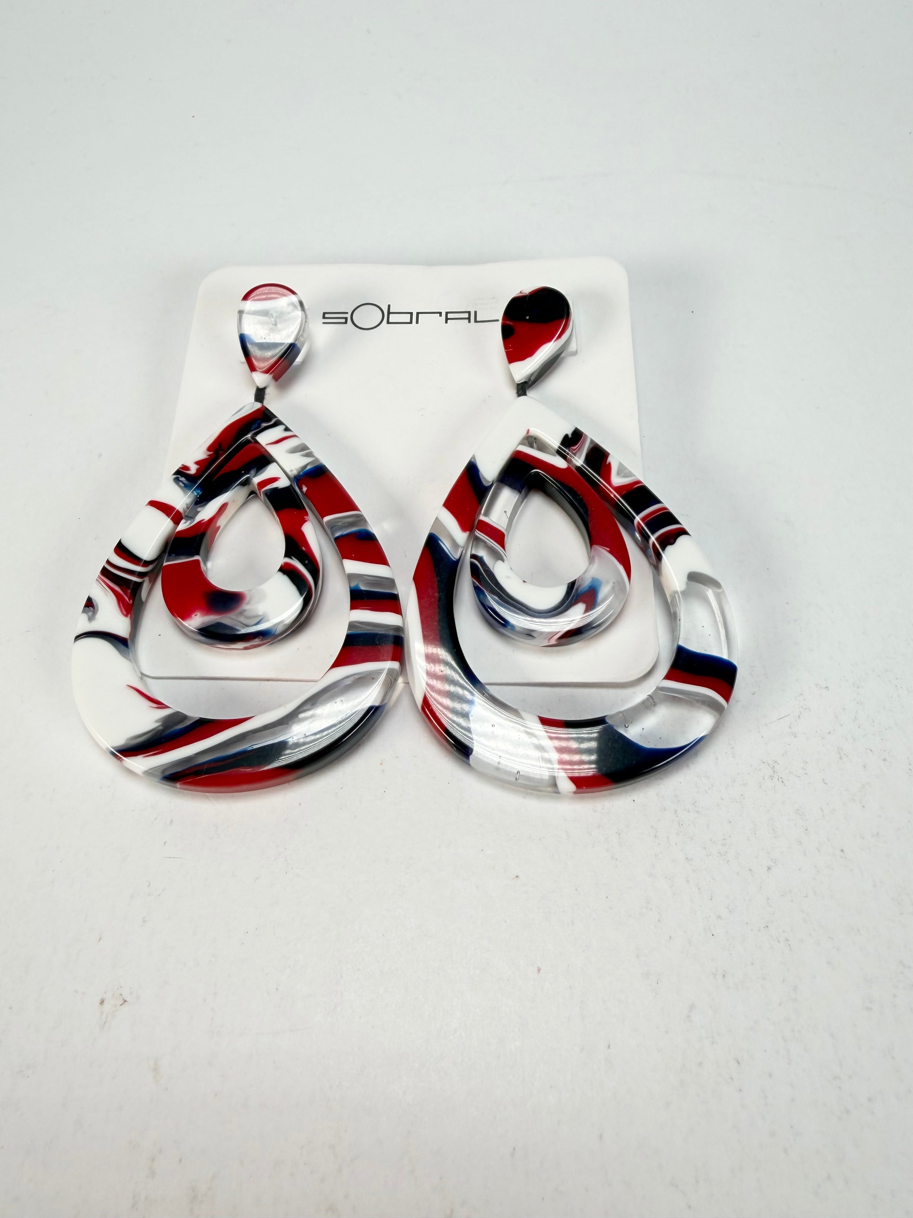 Sobral - Marianne "Sueli" Resin Earrings ( 005365 )