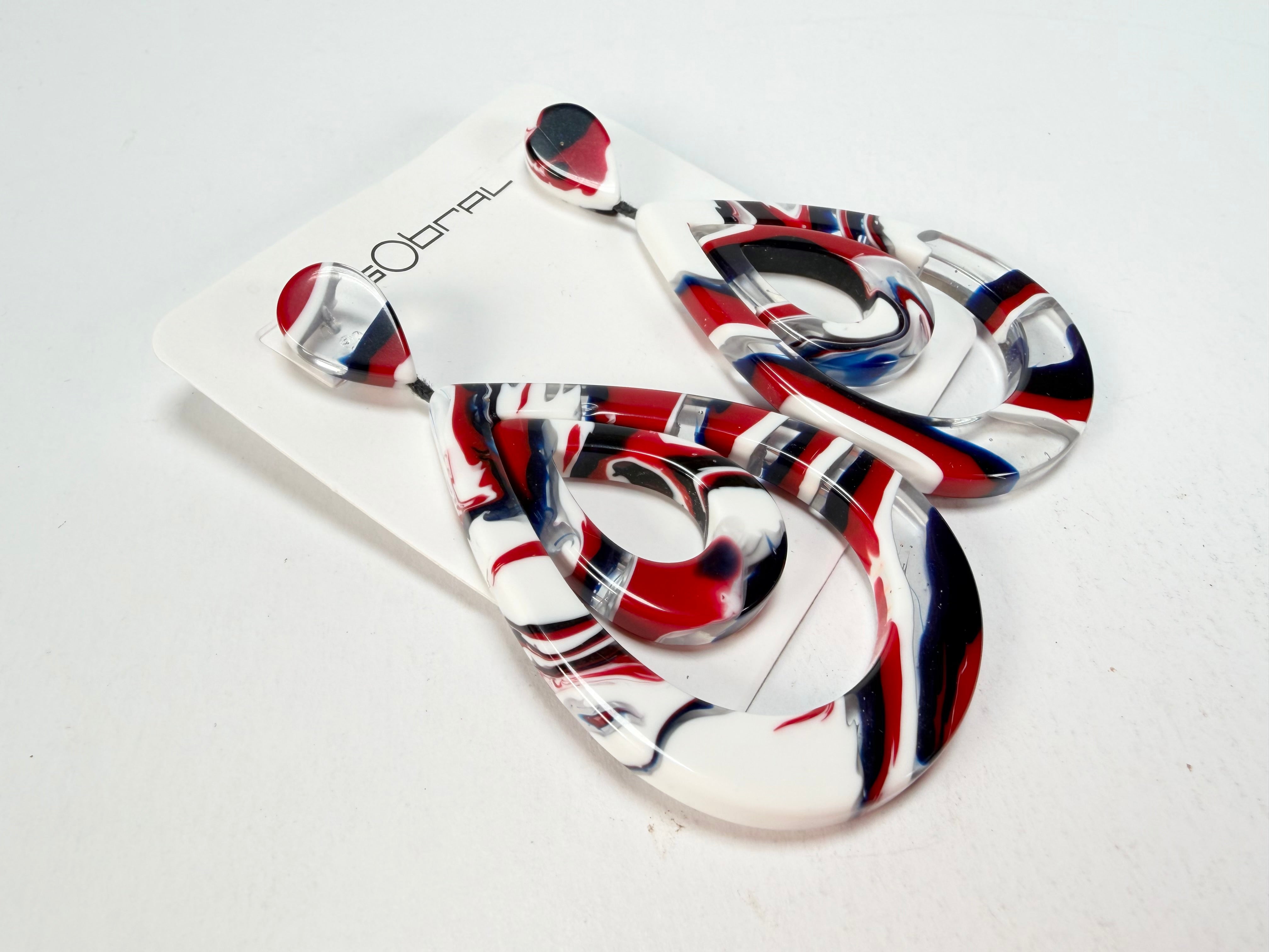 Sobral - Marianne "Sueli" Resin Earrings ( 005365 )