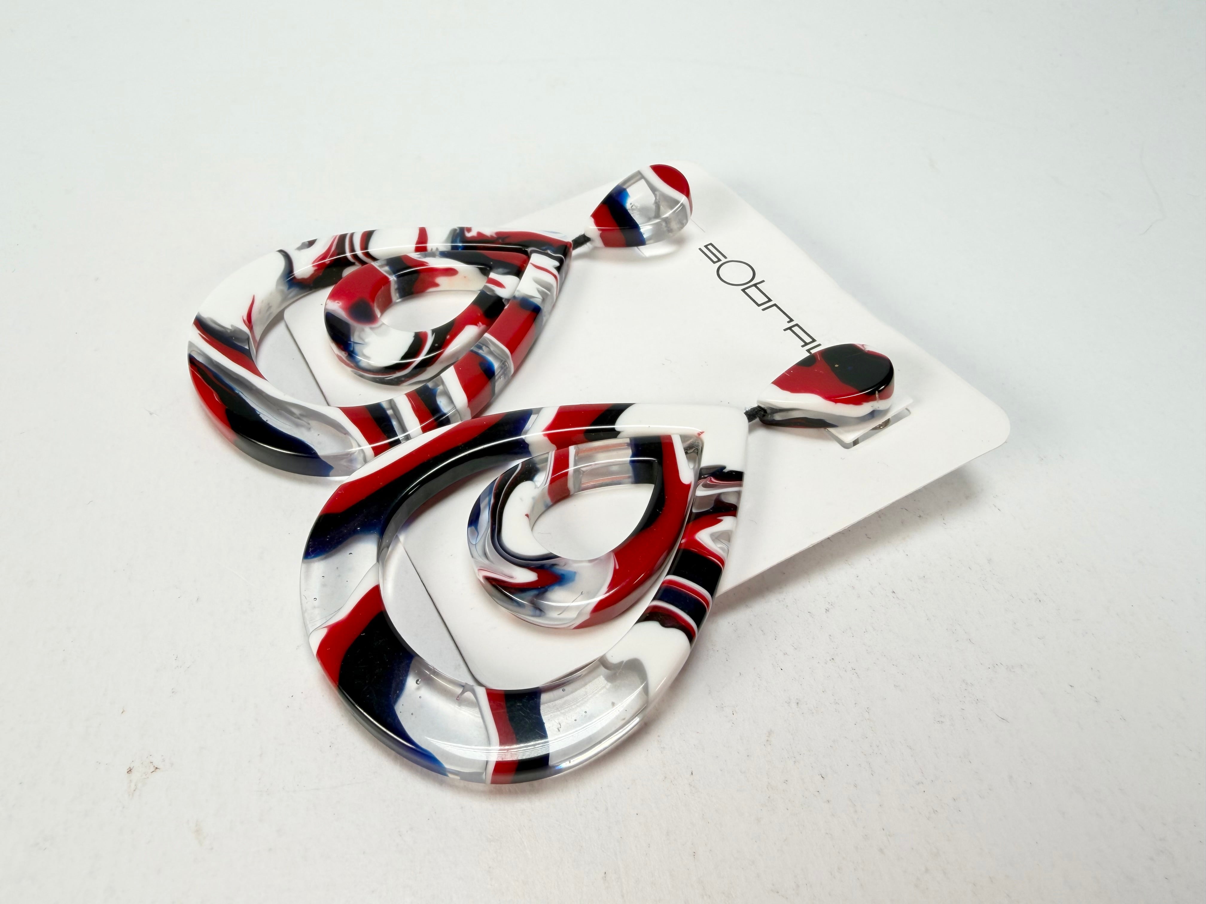 Sobral - Marianne "Sueli" Resin Earrings ( 005365 )