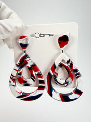Sobral - Marianne "Sueli" Resin Earrings ( 005365 )