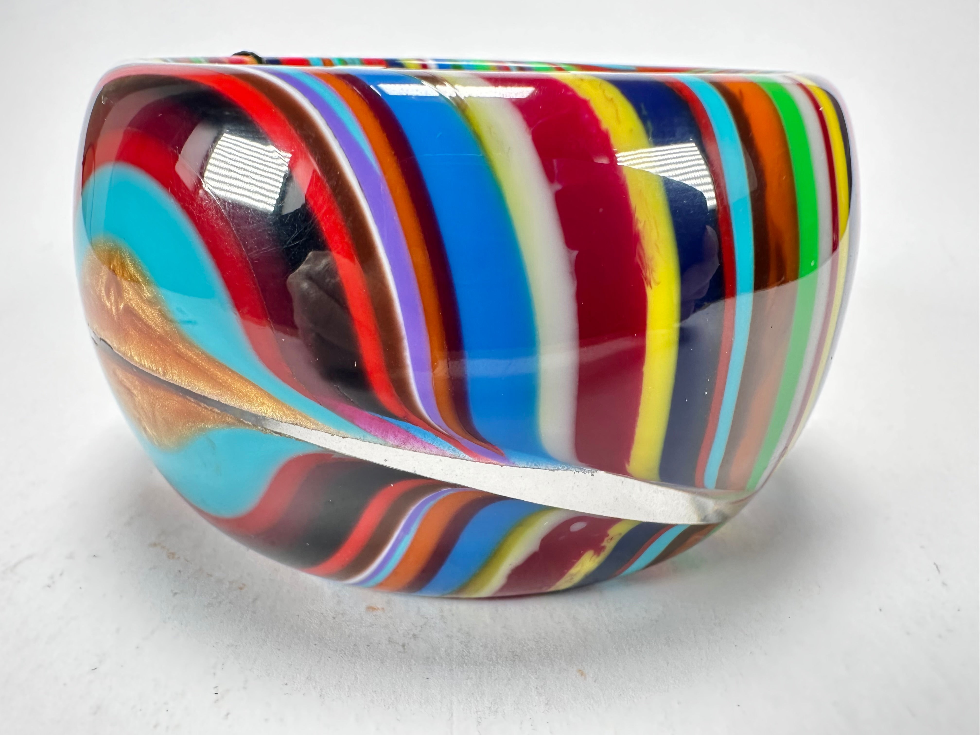 Sobral - Pop Art "PB 50" Solid Resin Bangle ( 000932 )