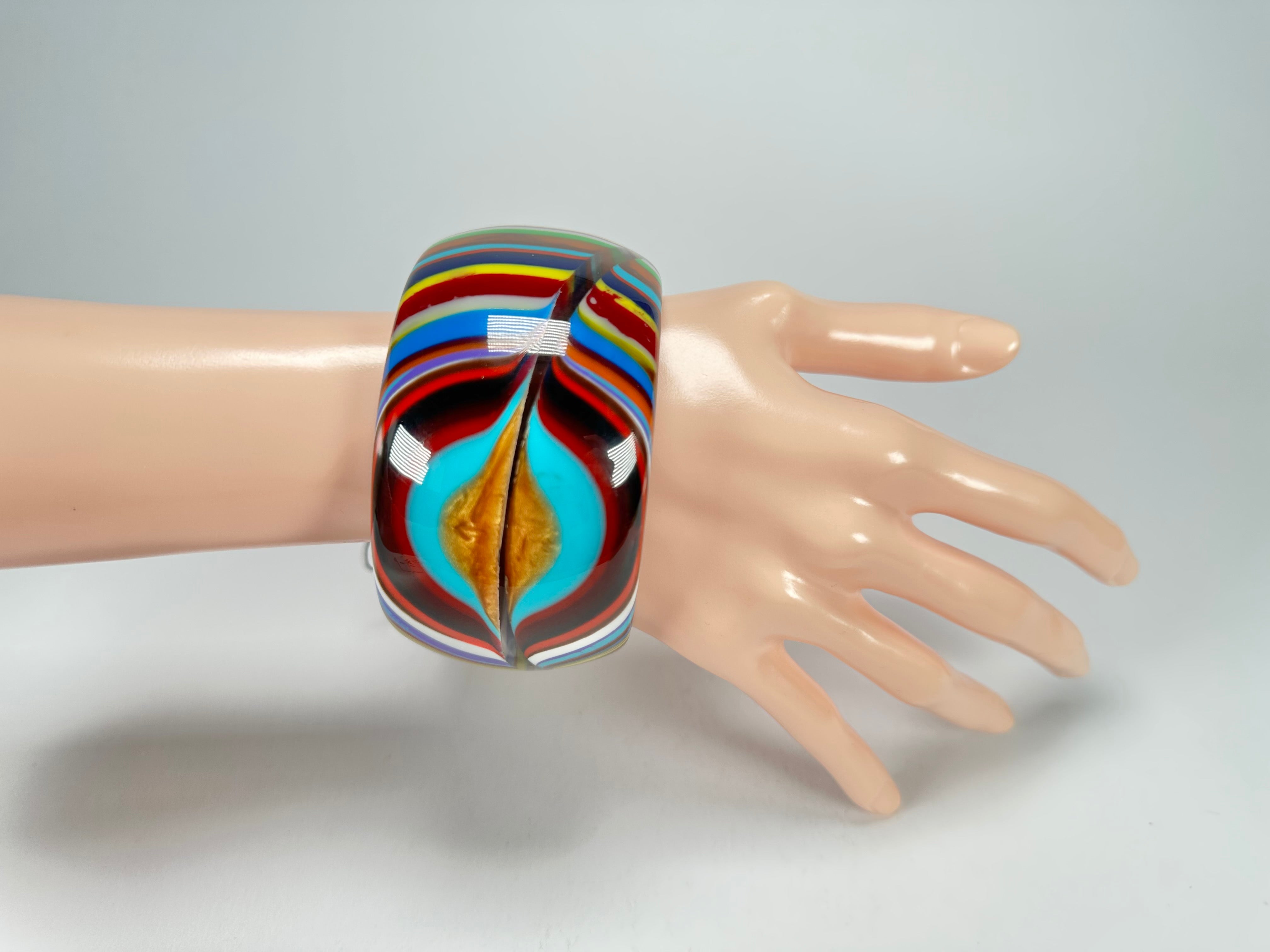 Sobral - Pop Art "PB 50" Solid Resin Bangle ( 000932 )