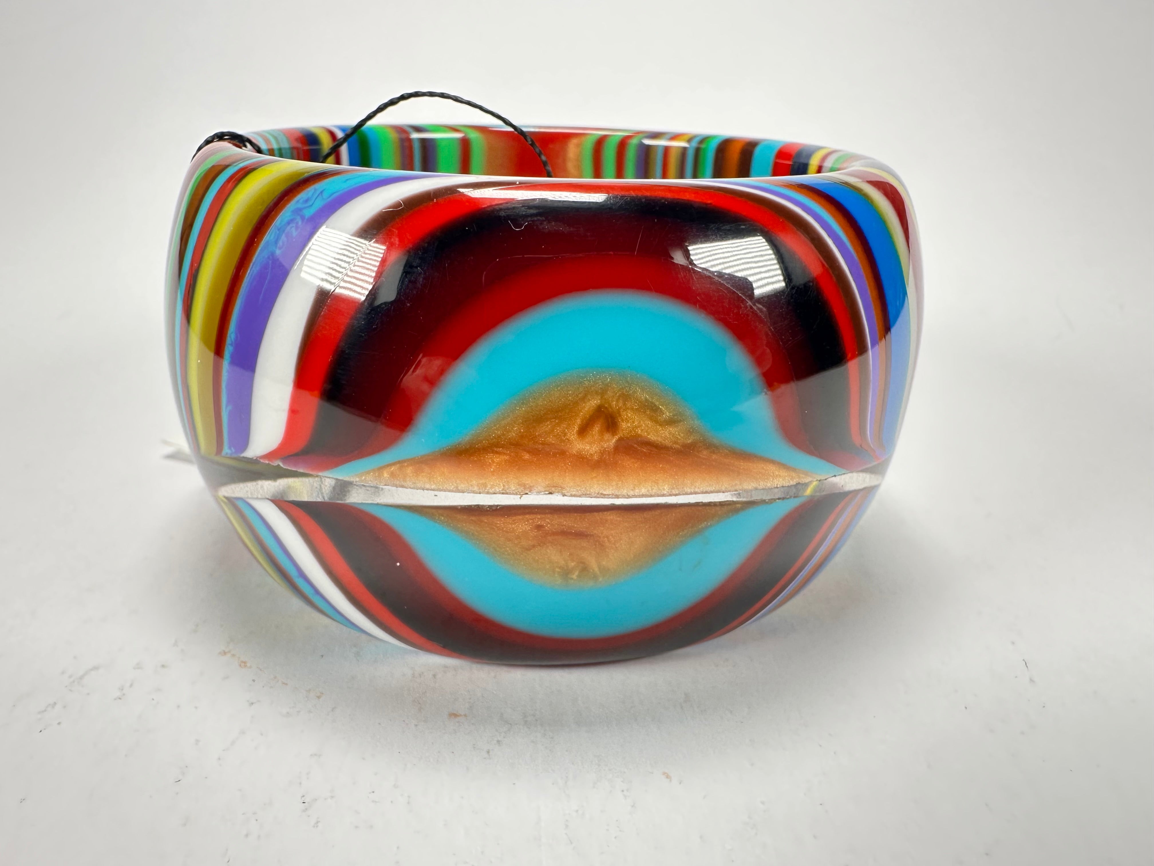 Sobral - Pop Art "PB 50" Solid Resin Bangle ( 000932 )