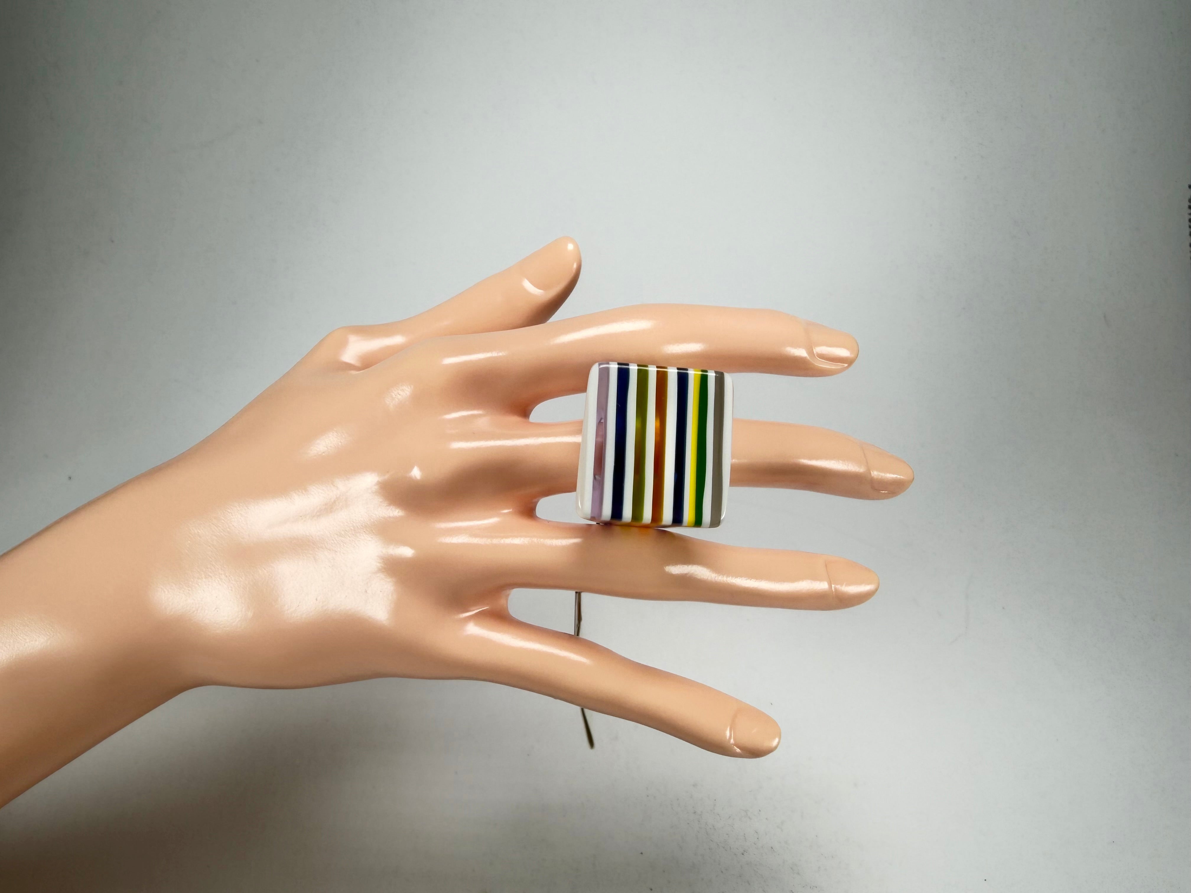 Sobral - Candy Pop "Fizz" Resin Ring ( 005400 ) - Size UK O / US 7.5