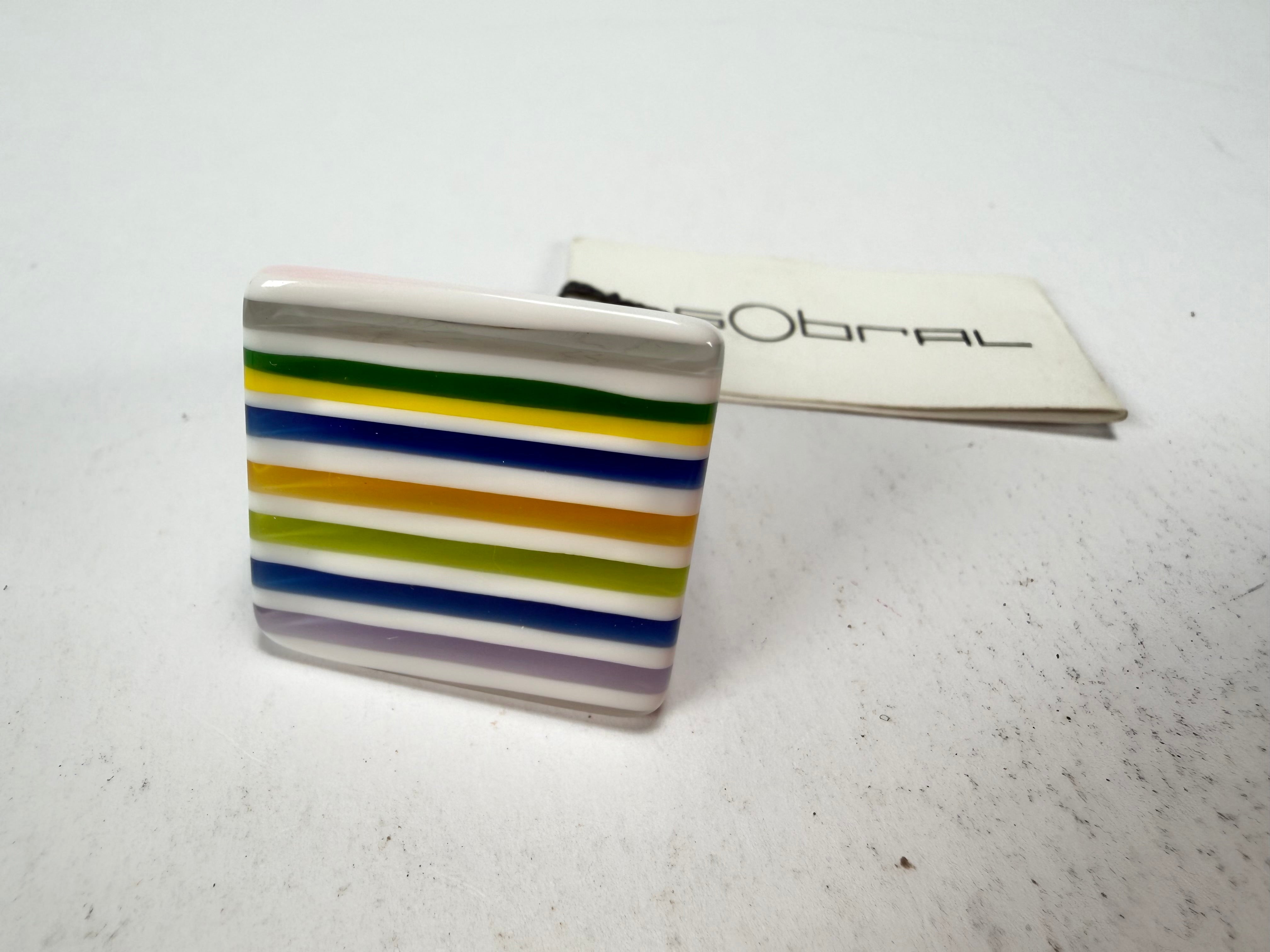 Sobral - Candy Pop "Fizz" Resin Ring ( 005400 ) - Size UK O / US 7.5