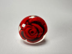 Sobral - Roses "Dukat" Resin Ring ( 004562 ) - Size UK T / US 9.5