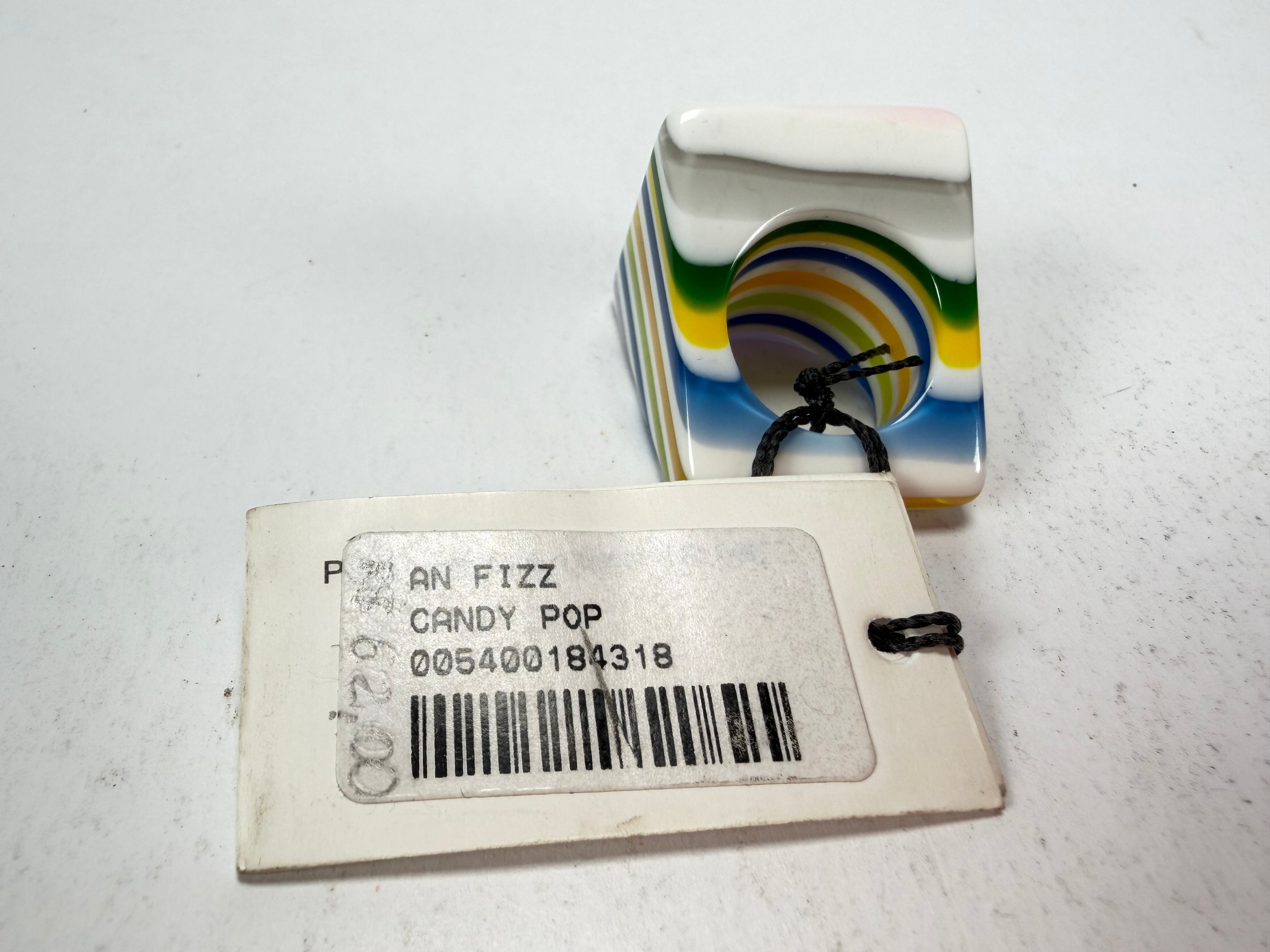 Sobral - Candy Pop "Fizz" Resin Ring ( 005400 ) - Size UK O / US 7.5