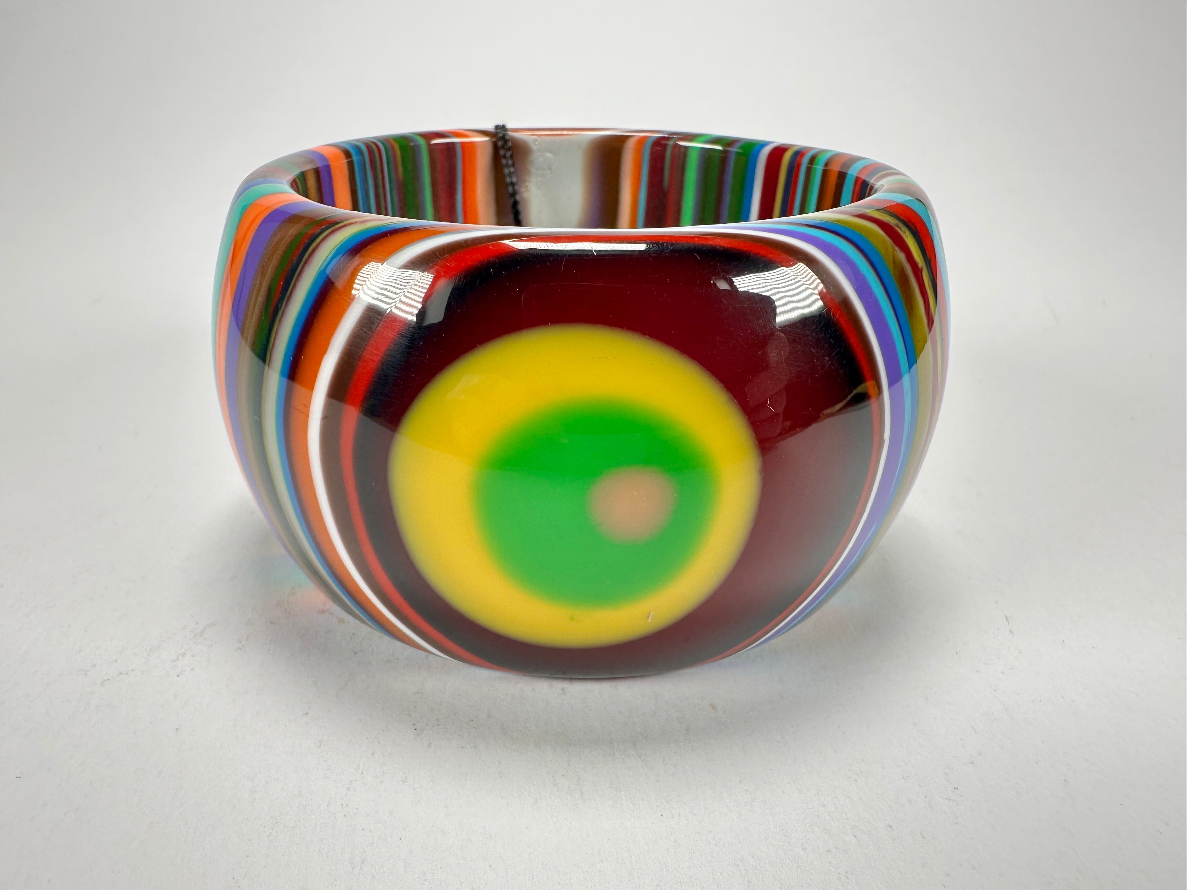 Sobral - Pop Art "PB 50" Solid Resin Bangle ( 000932 )