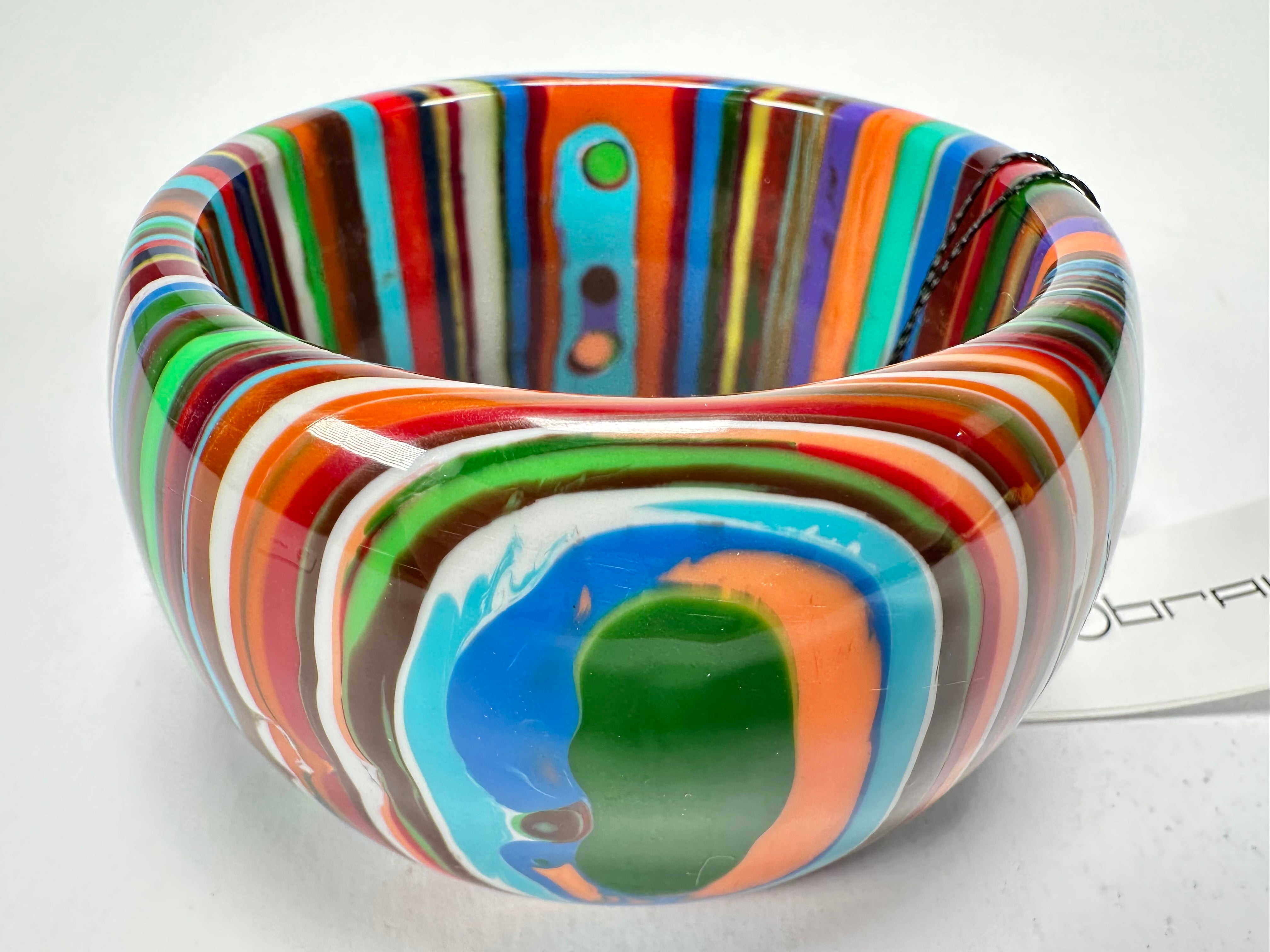 Sobral - Pop Art "PB 50" Solid Resin Bangle ( 000932 )