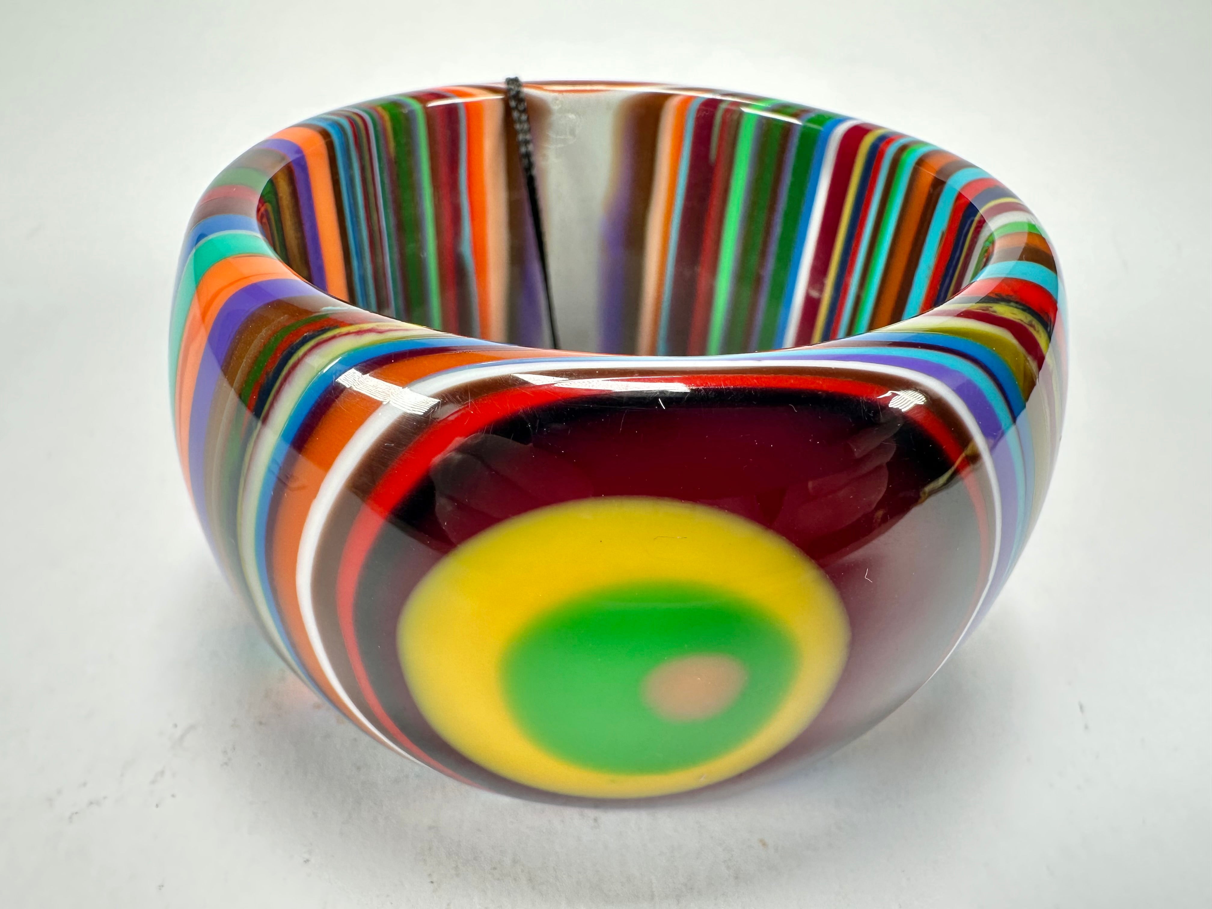 Sobral - Pop Art "PB 50" Solid Resin Bangle ( 000932 )